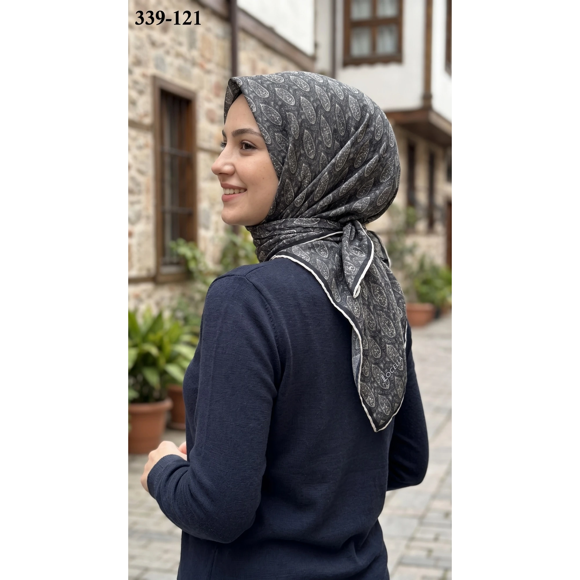 Locella Soft Pamuk Eşarp 339-121