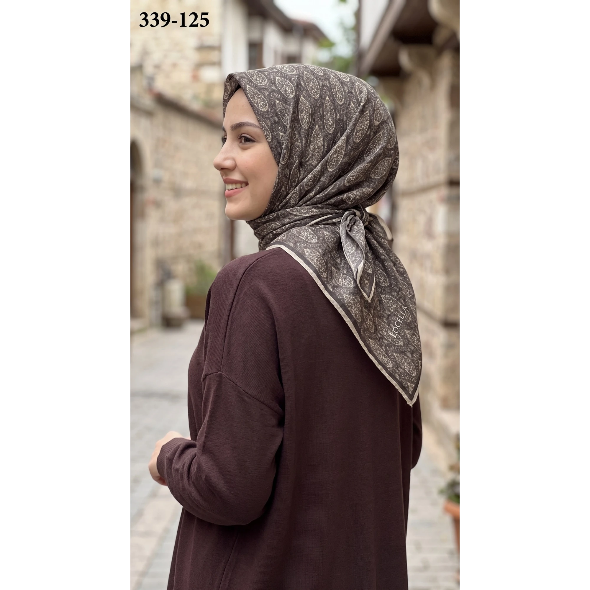 Locella Soft Pamuk Eşarp 339-125