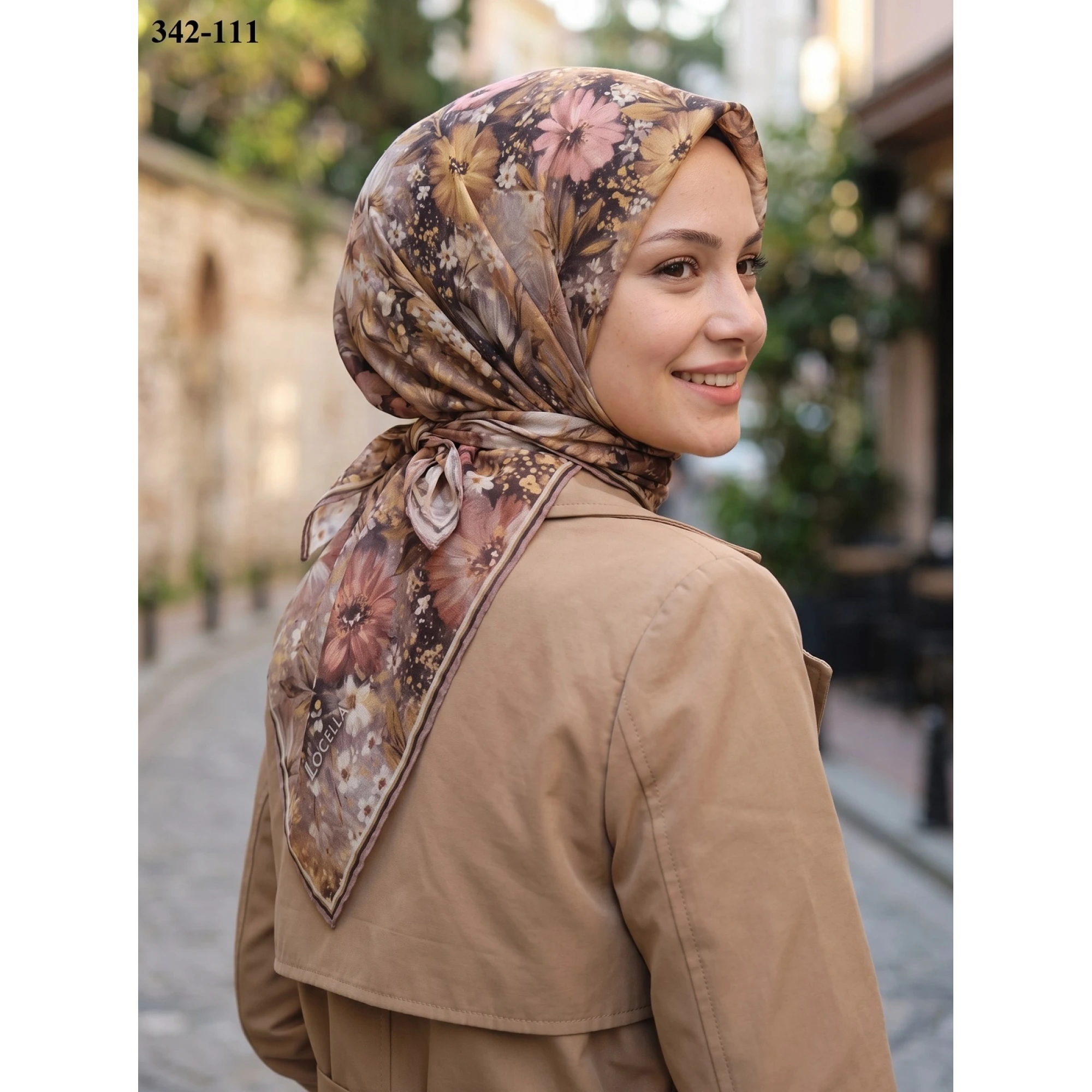Locella Soft Pamuk Eşarp 342-111
