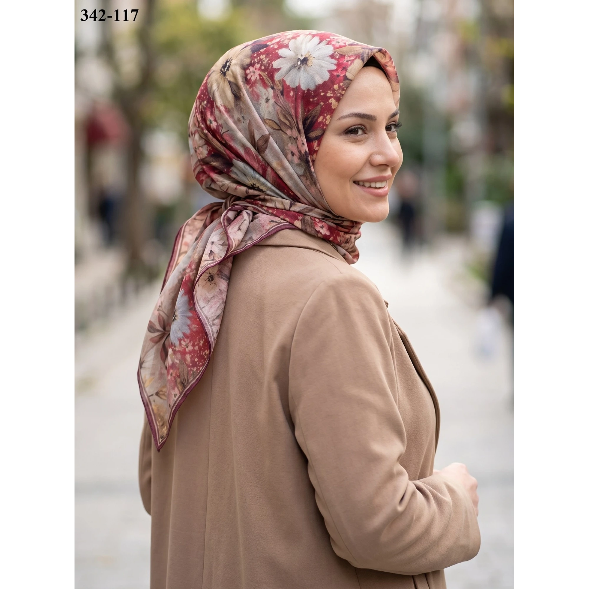 Locella Soft Pamuk Eşarp 342-117