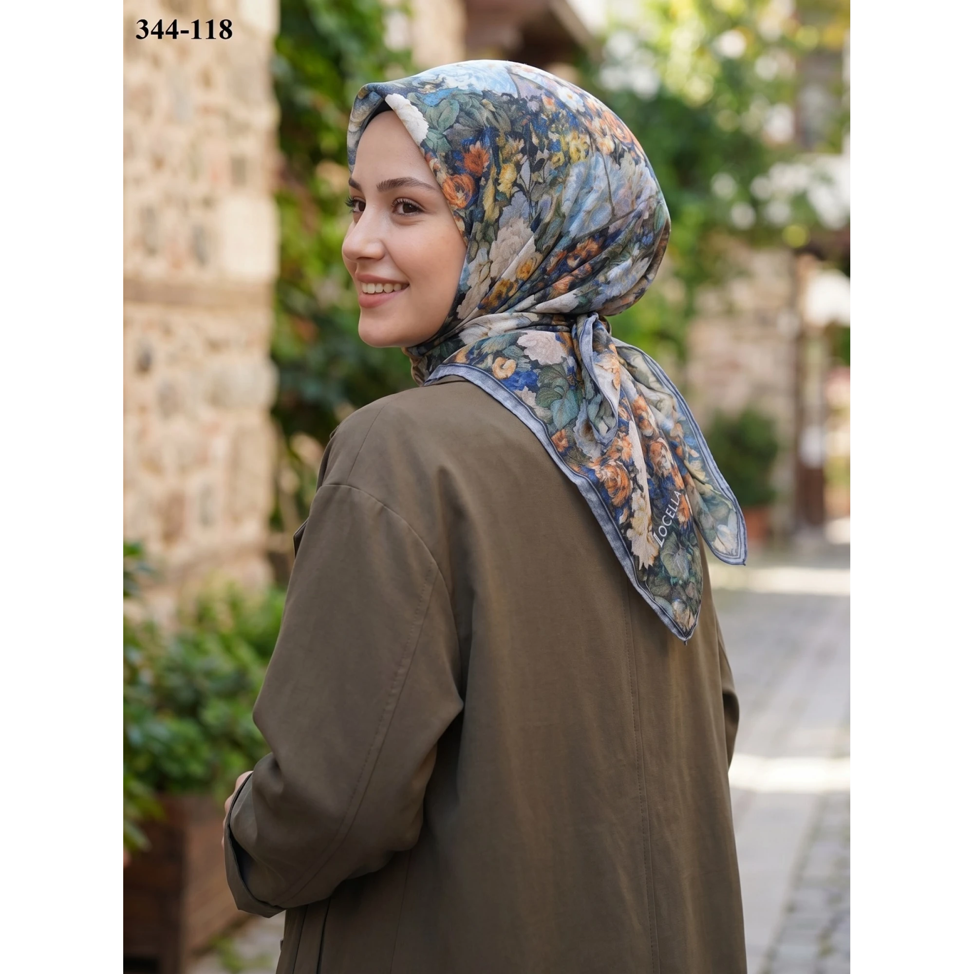 Locella Soft Pamuk Eşarp 344-118