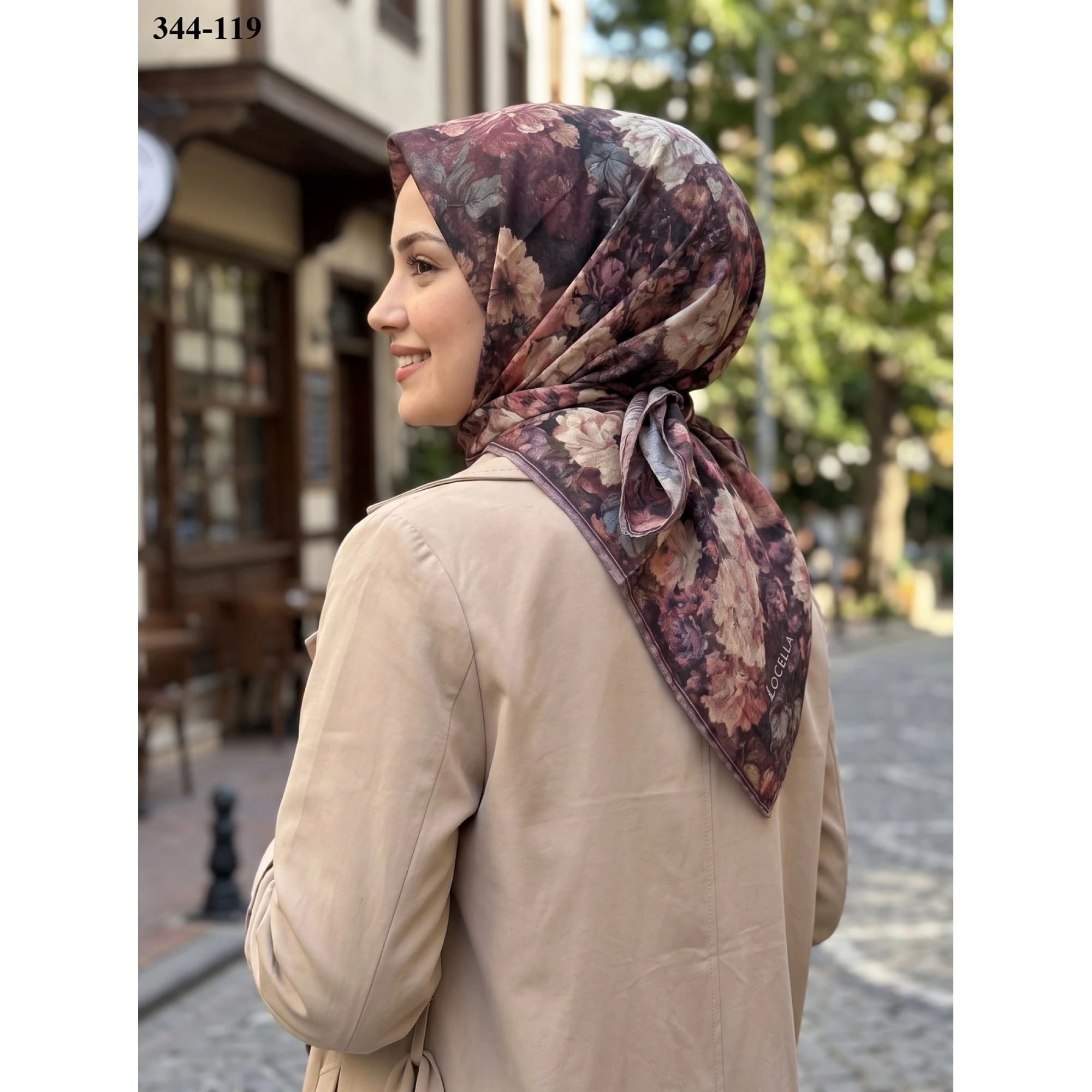 Locella Soft Pamuk Eşarp 344-119