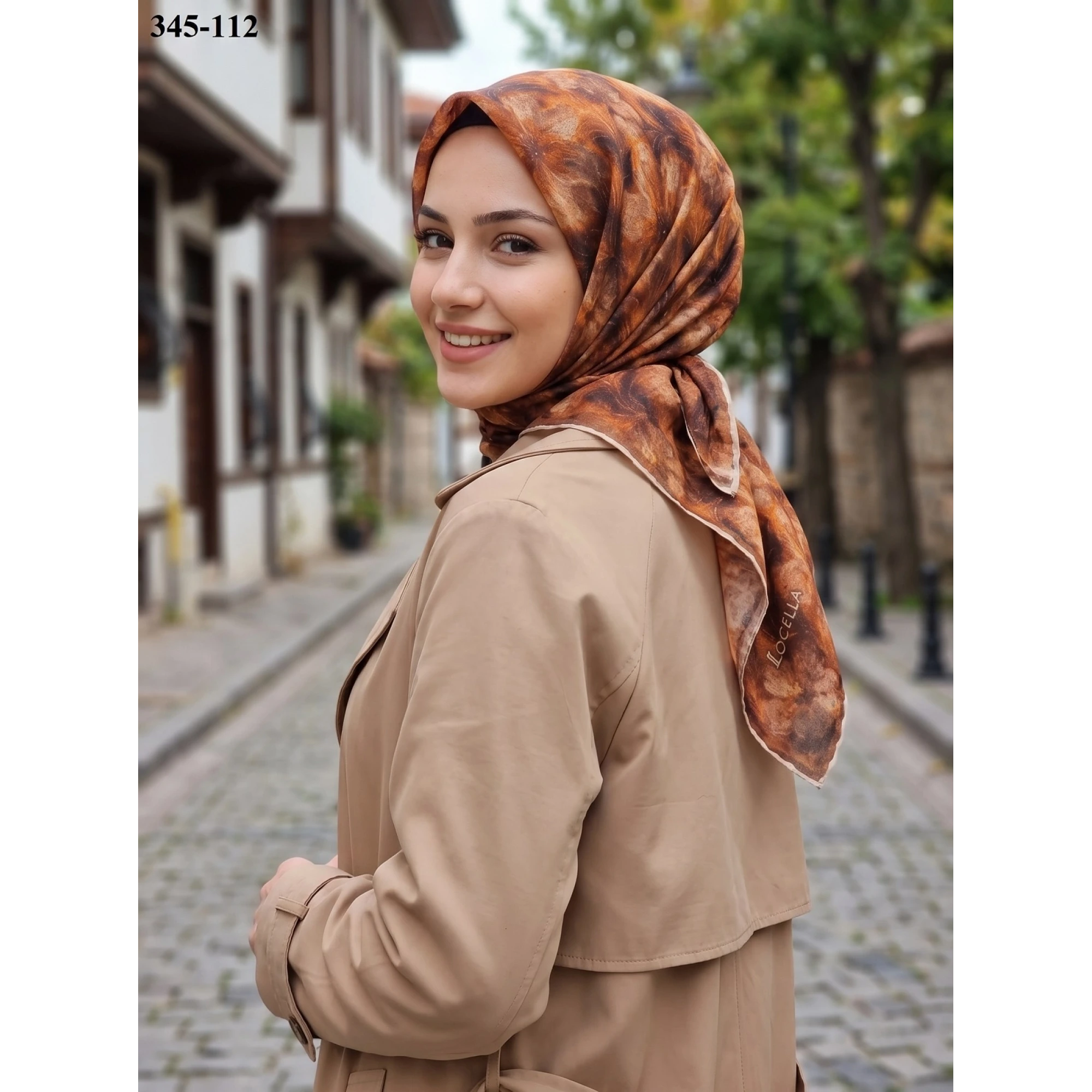 Locella Soft Pamuk Eşarp 345-112