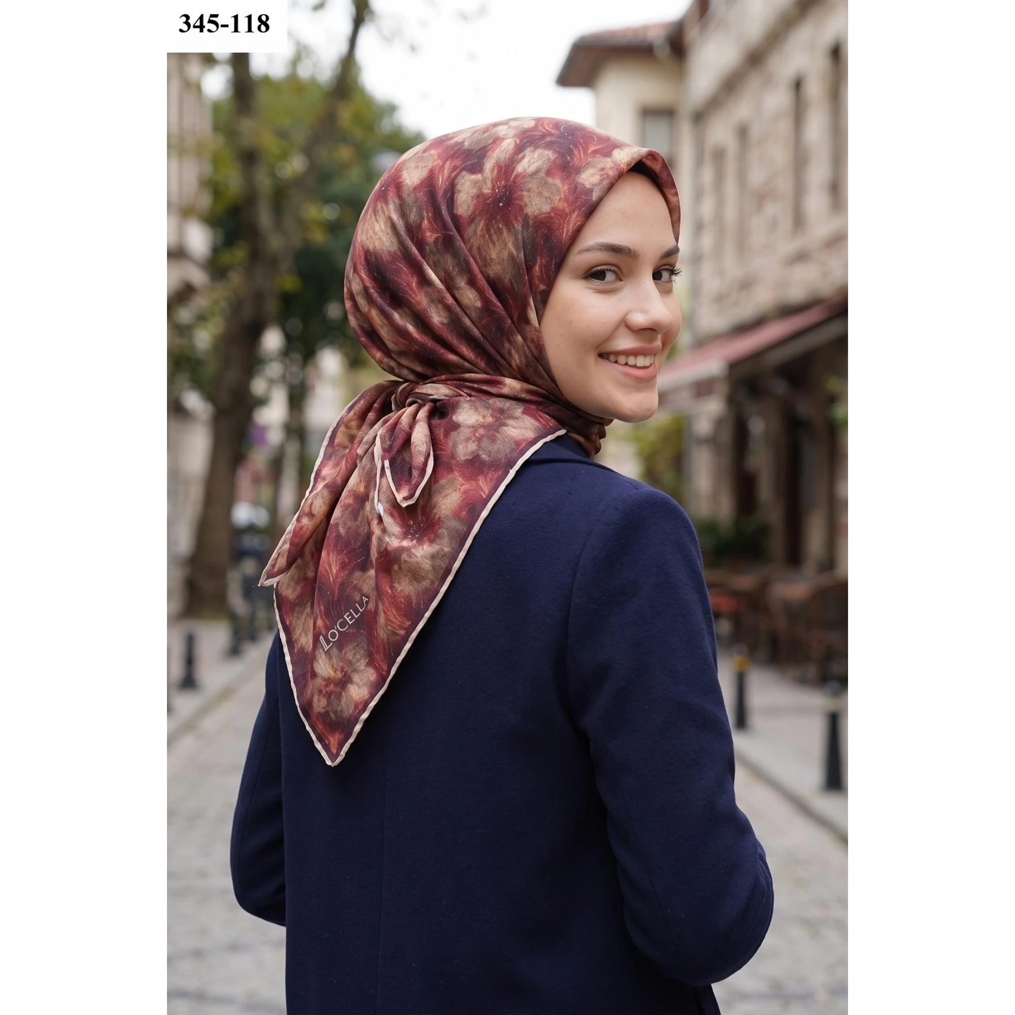 Locella Soft Pamuk Eşarp 345-118