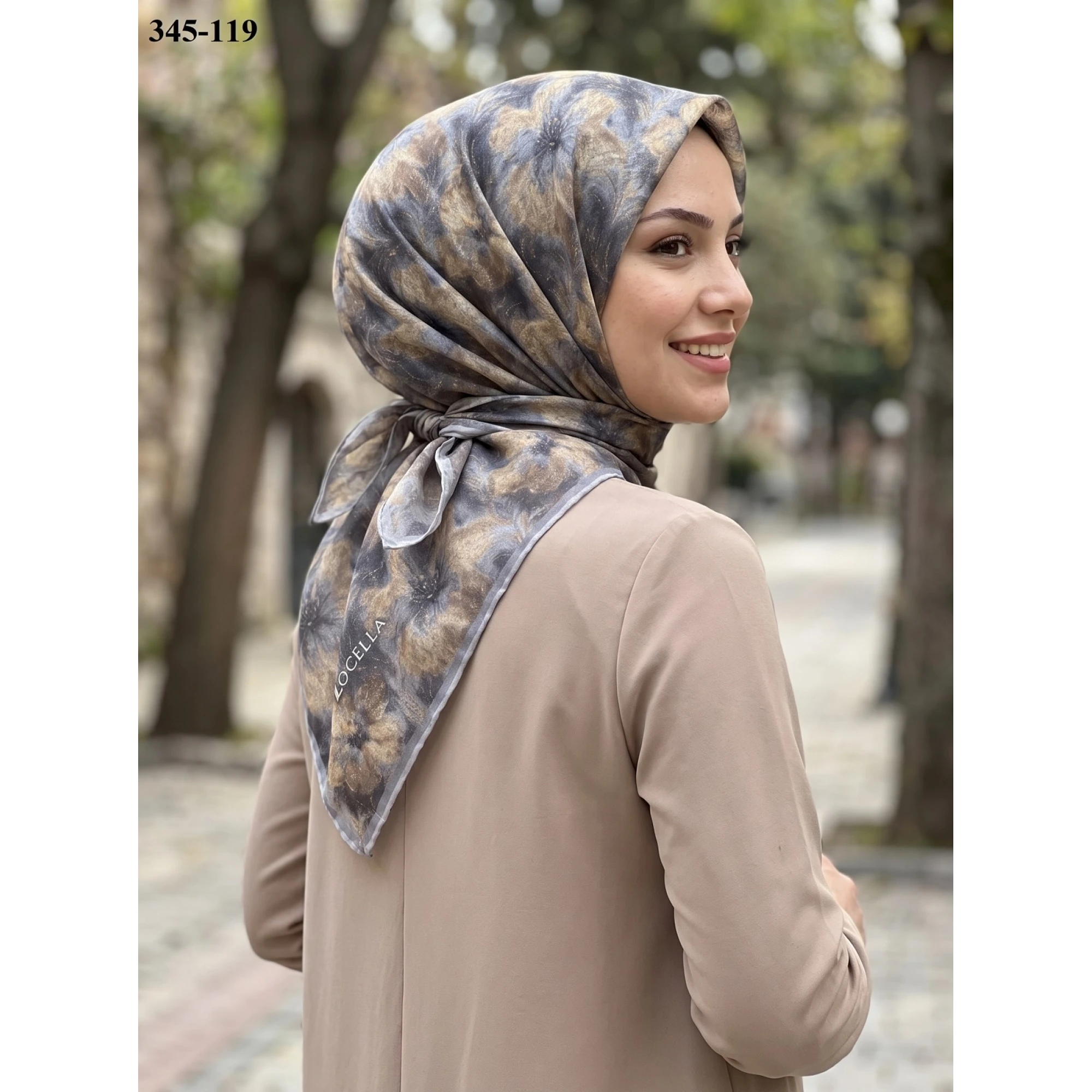 Locella Soft Pamuk Eşarp 345-119