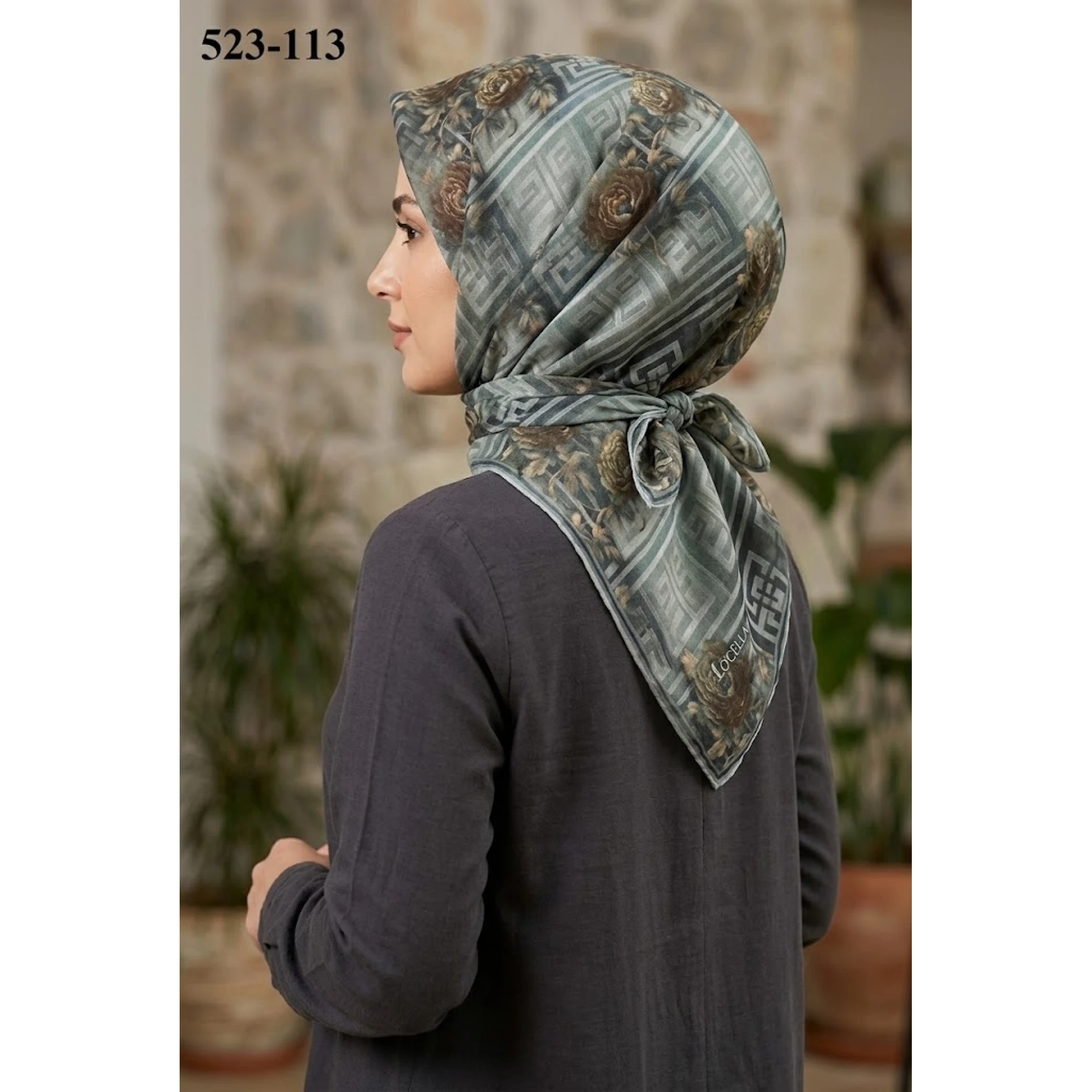 Locella Soft Pamuk Eşarp 523-113