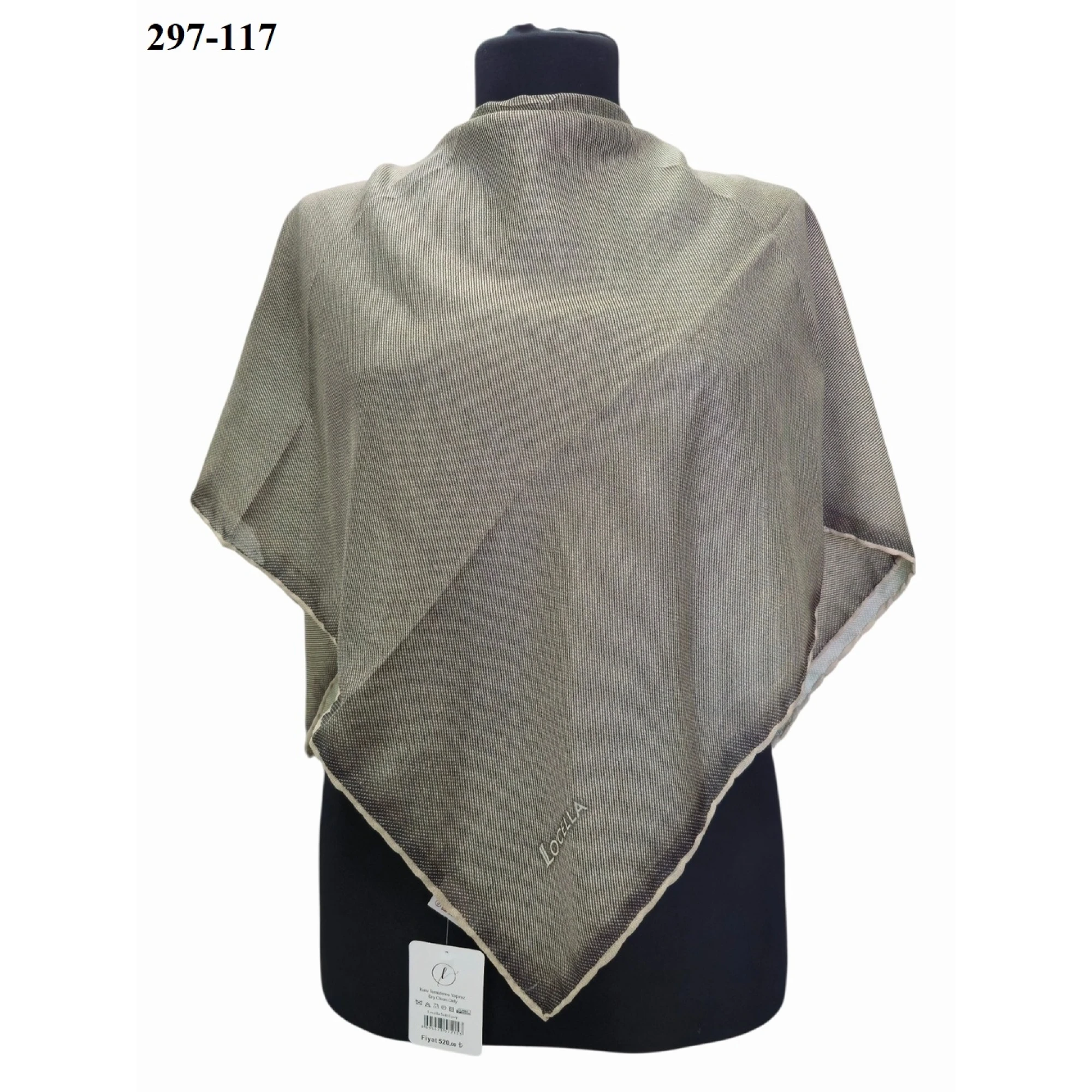 Locella Soft Pamuk Eşarp (A. Haki) 297-117