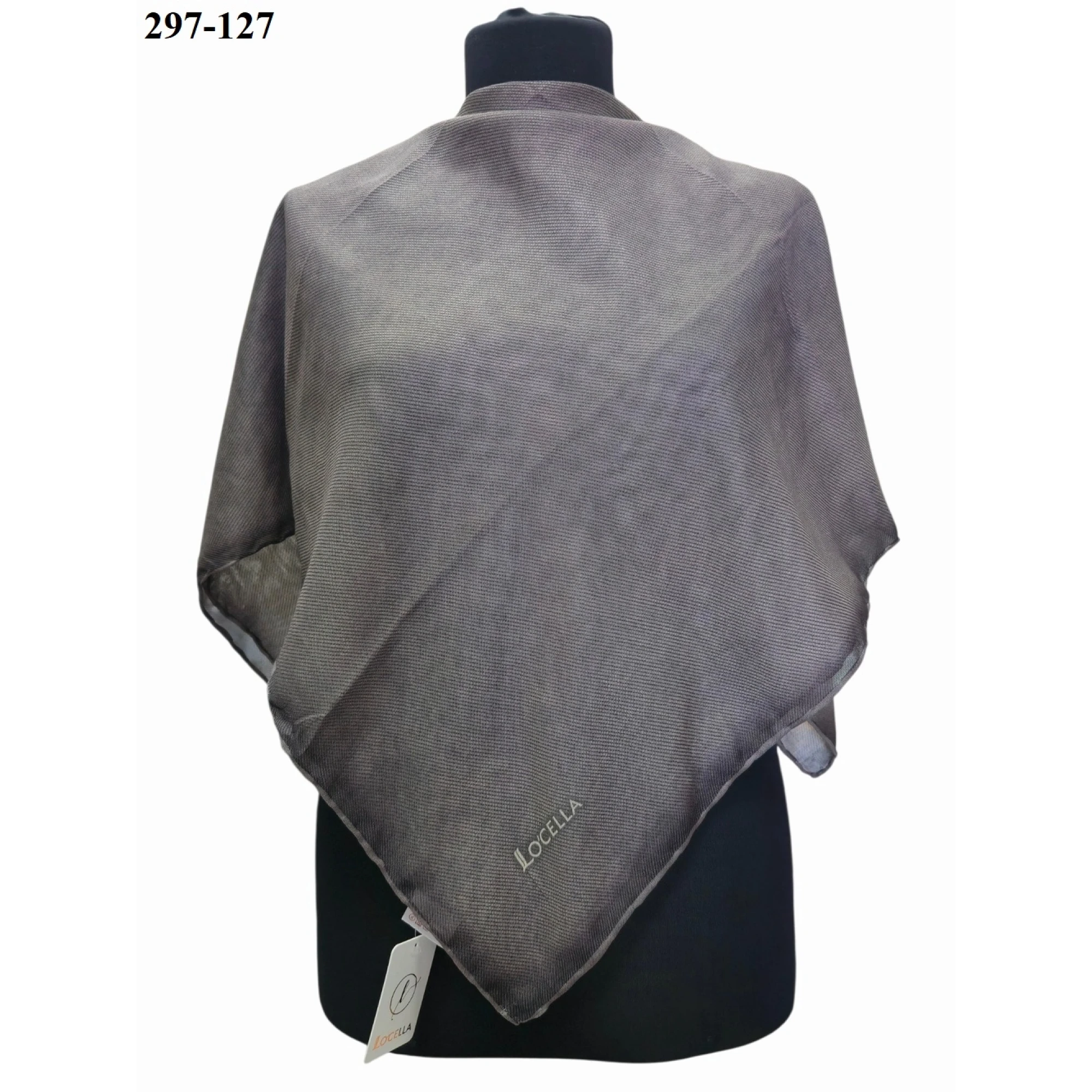 Locella Soft Pamuk Eşarp (Bej-Kahve) 297-127