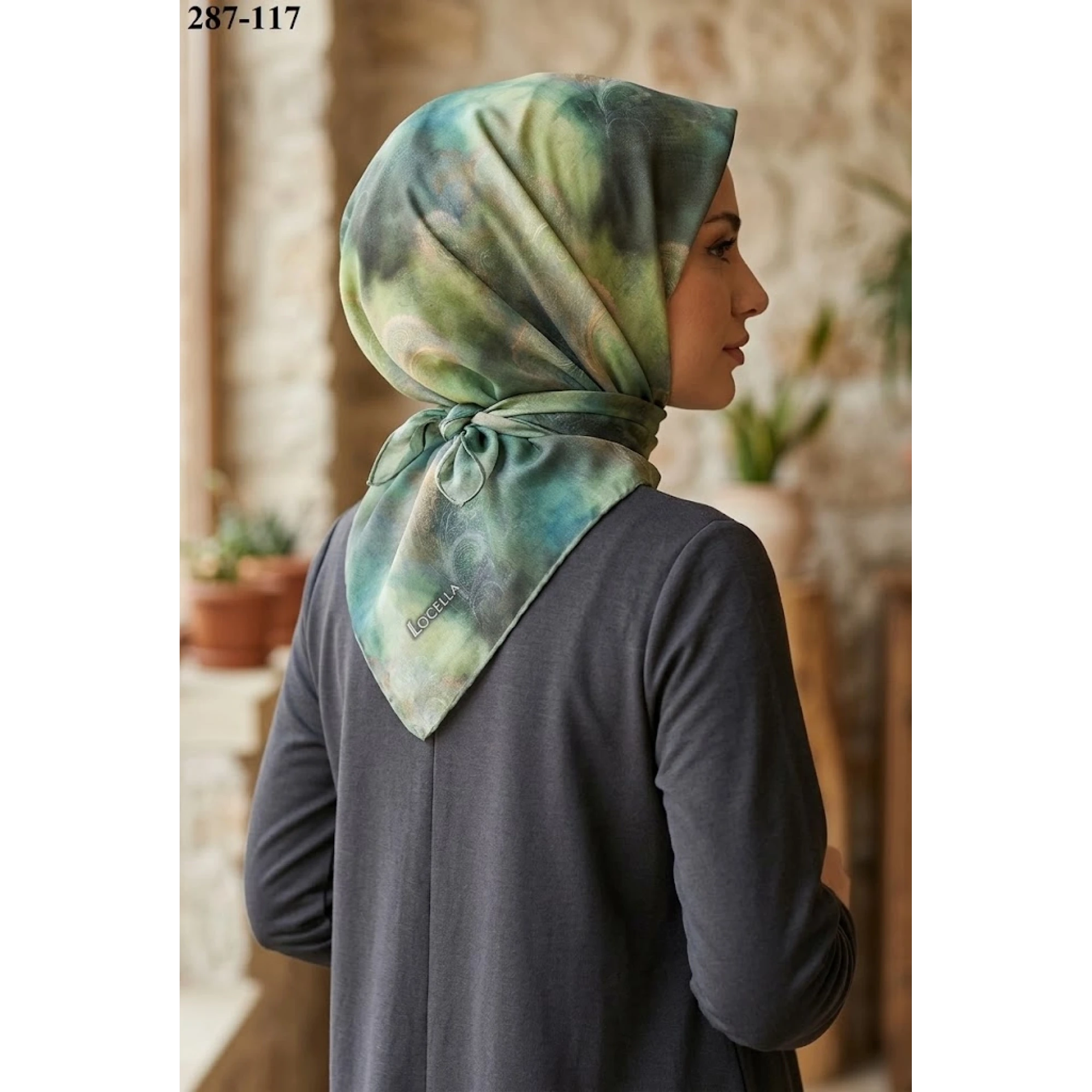 Locella Soft Pamuk Eşarp 287-117