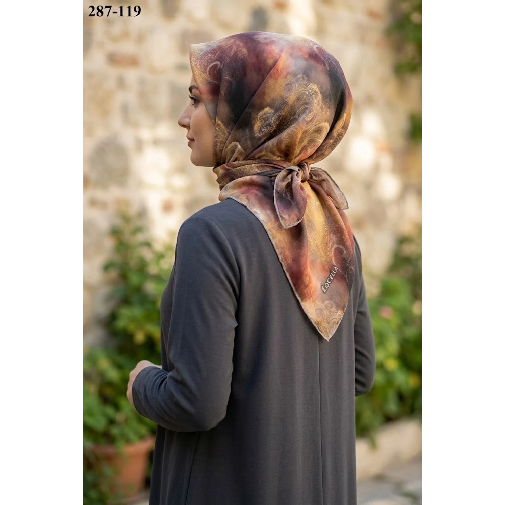 Locella Soft Pamuk Eşarp 287-119