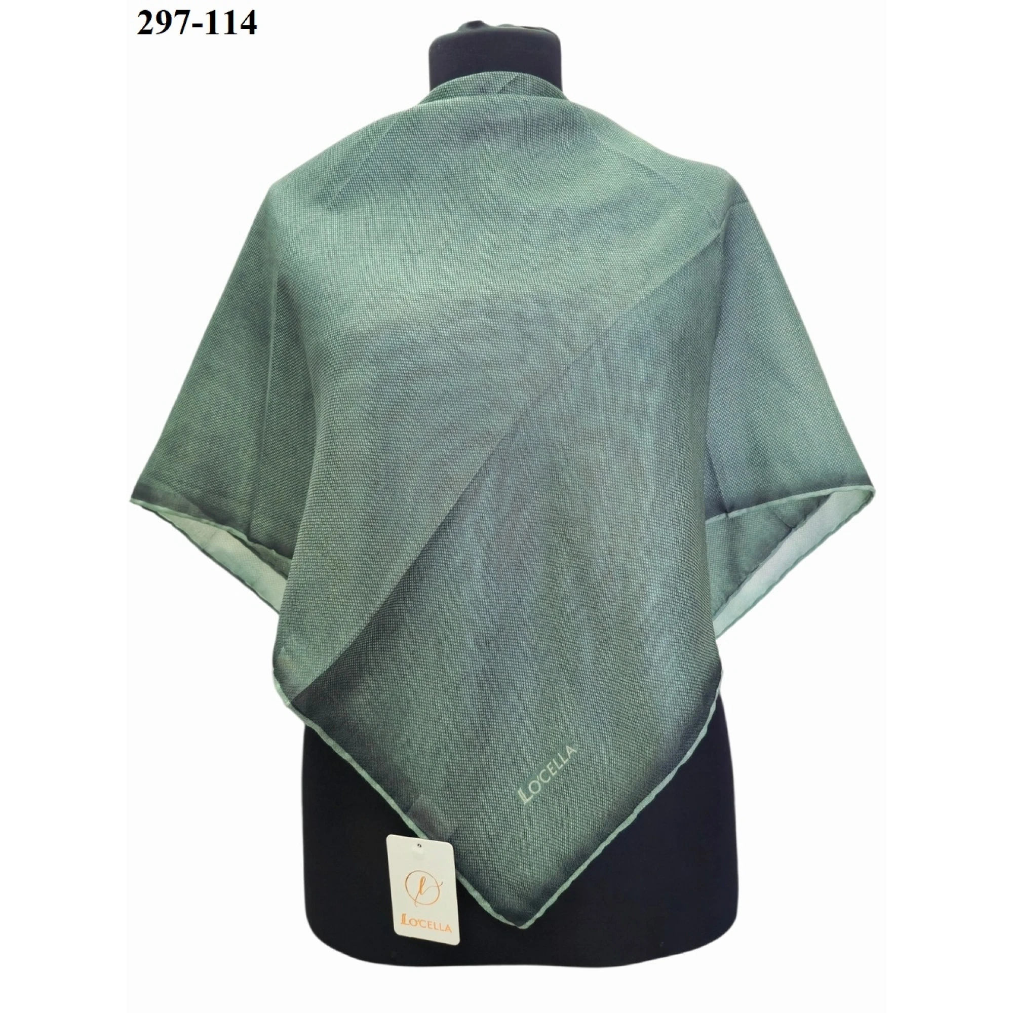 Locella Soft Pamuk Eşarp (Yeşil) 297-114