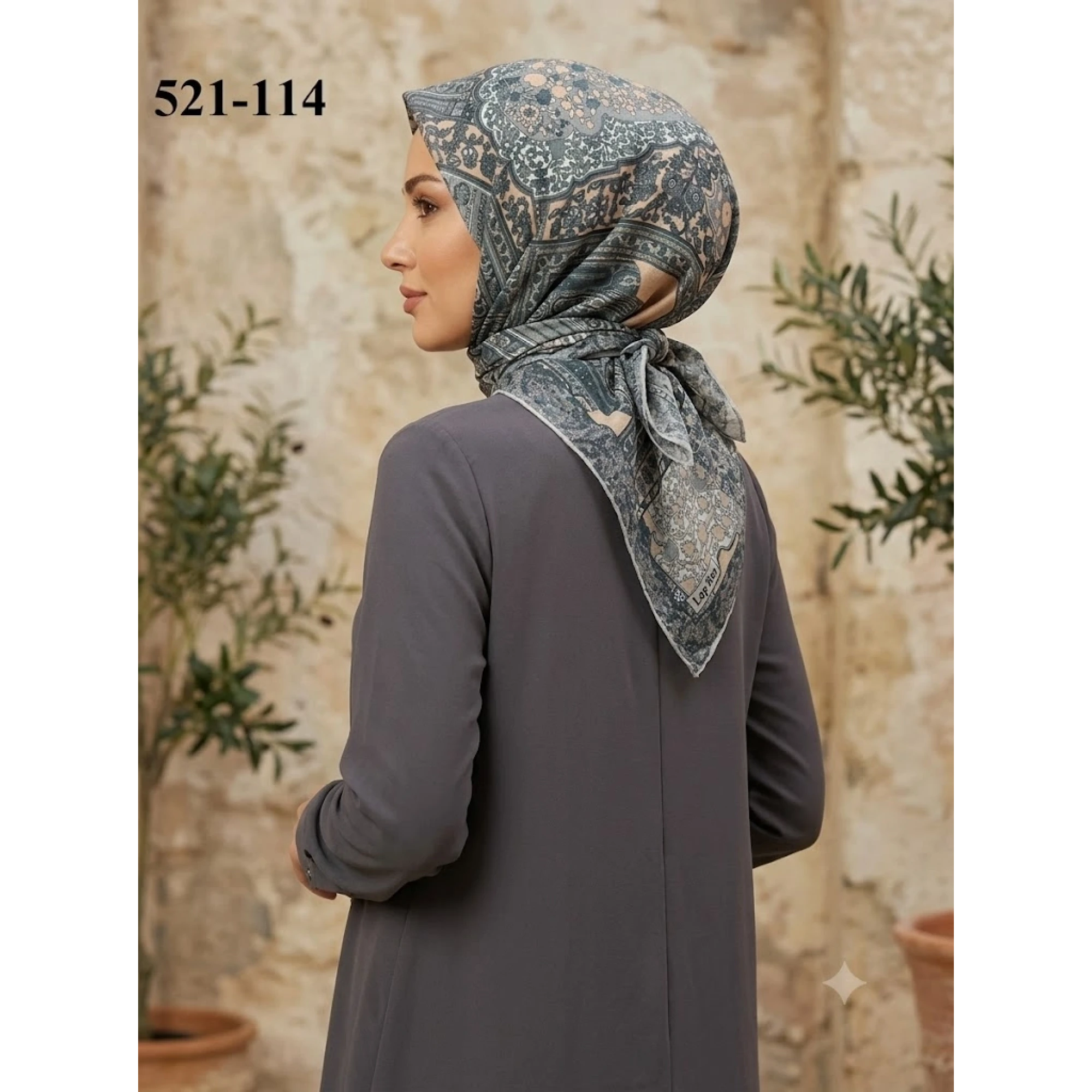 Lopres Dijital Soft Eşarp 521-114