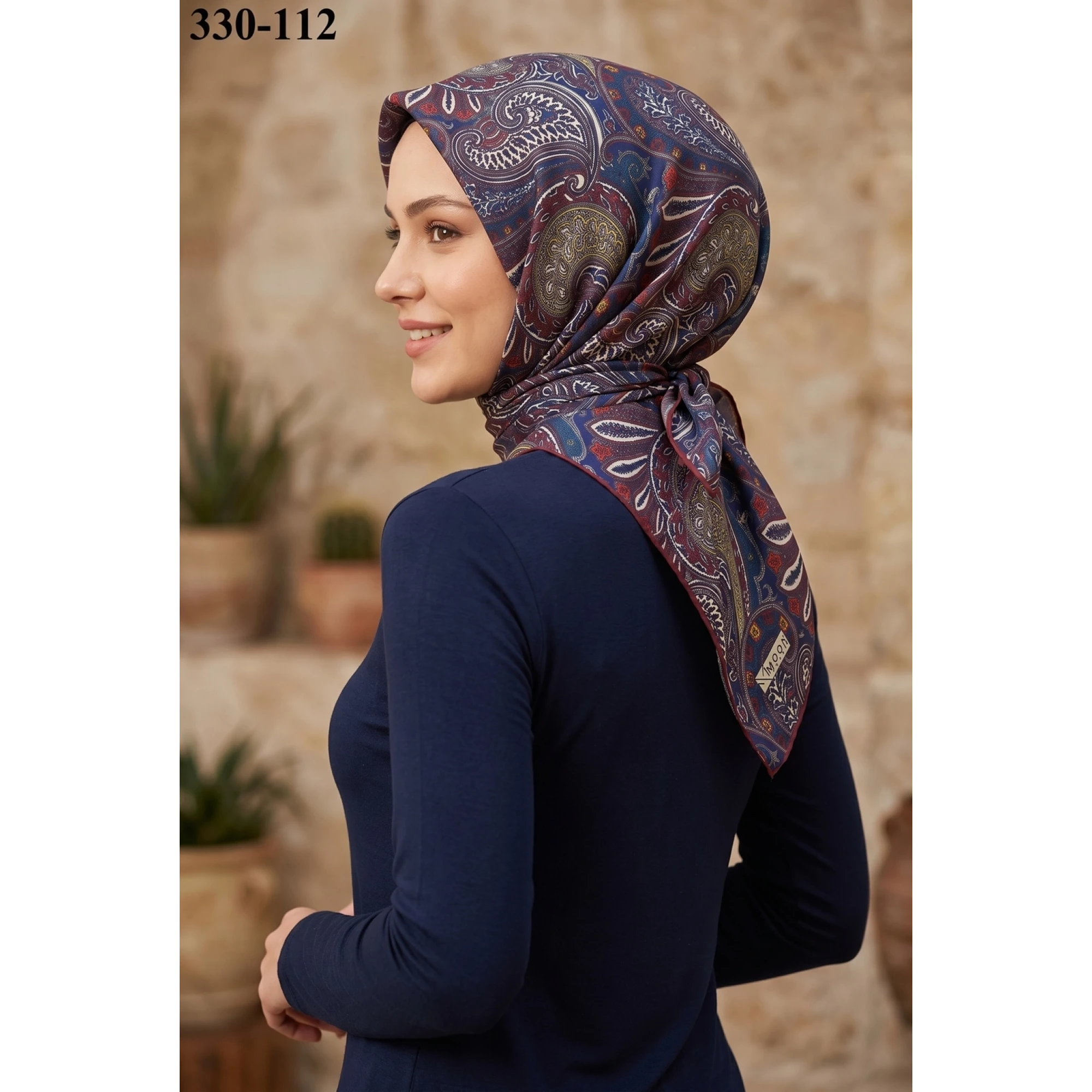 MoonScarf Soft Pamuk Eşarp 330-112