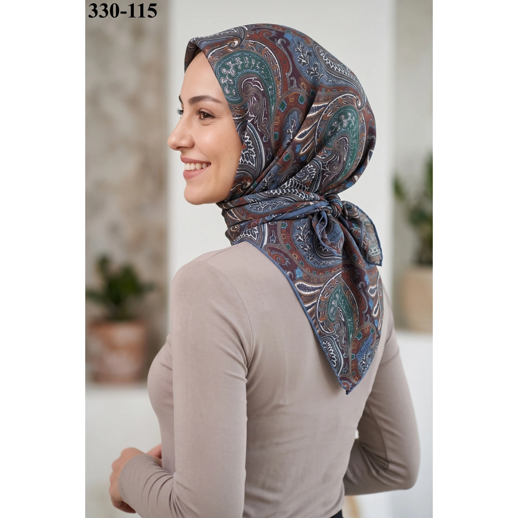 MoonScarf Soft Pamuk Eşarp 330-115