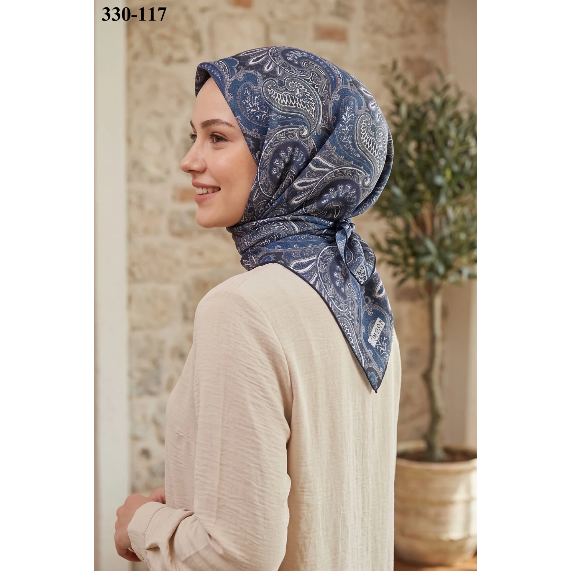 MoonScarf Soft Pamuk Eşarp 330-117