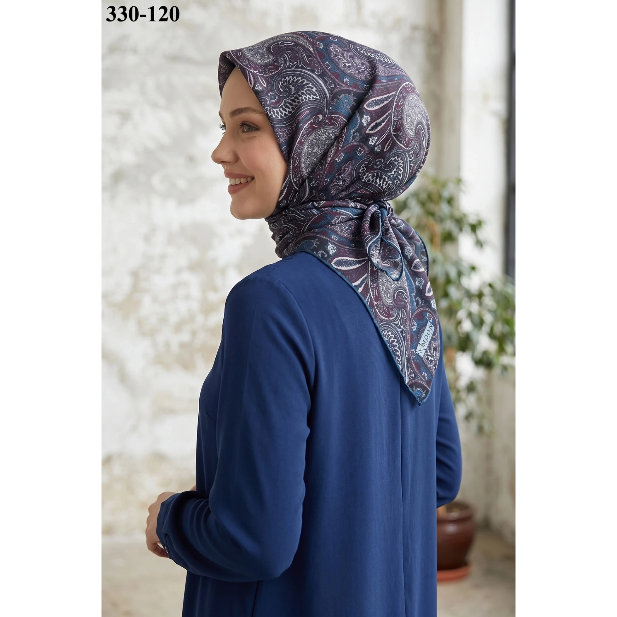 MoonScarf Soft Pamuk Eşarp 330-120