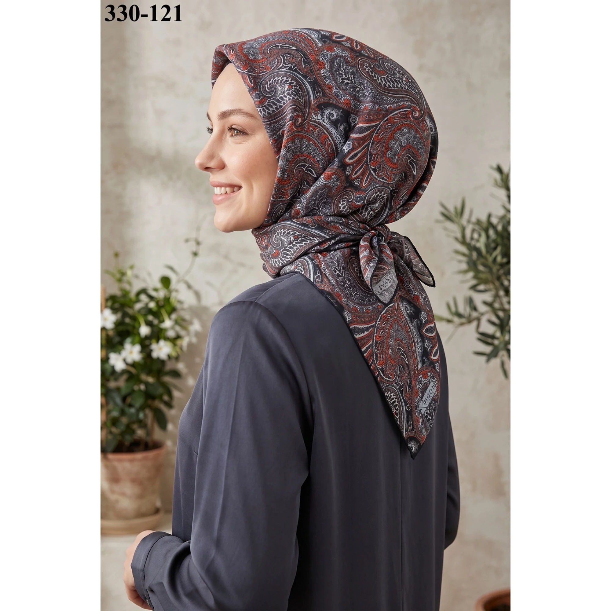 MoonScarf Soft Pamuk Eşarp 330-121