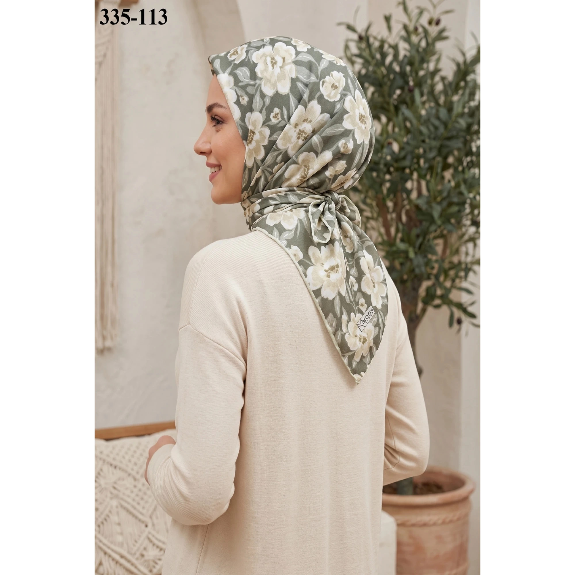 MoonScarf Soft Pamuk Eşarp 335-113