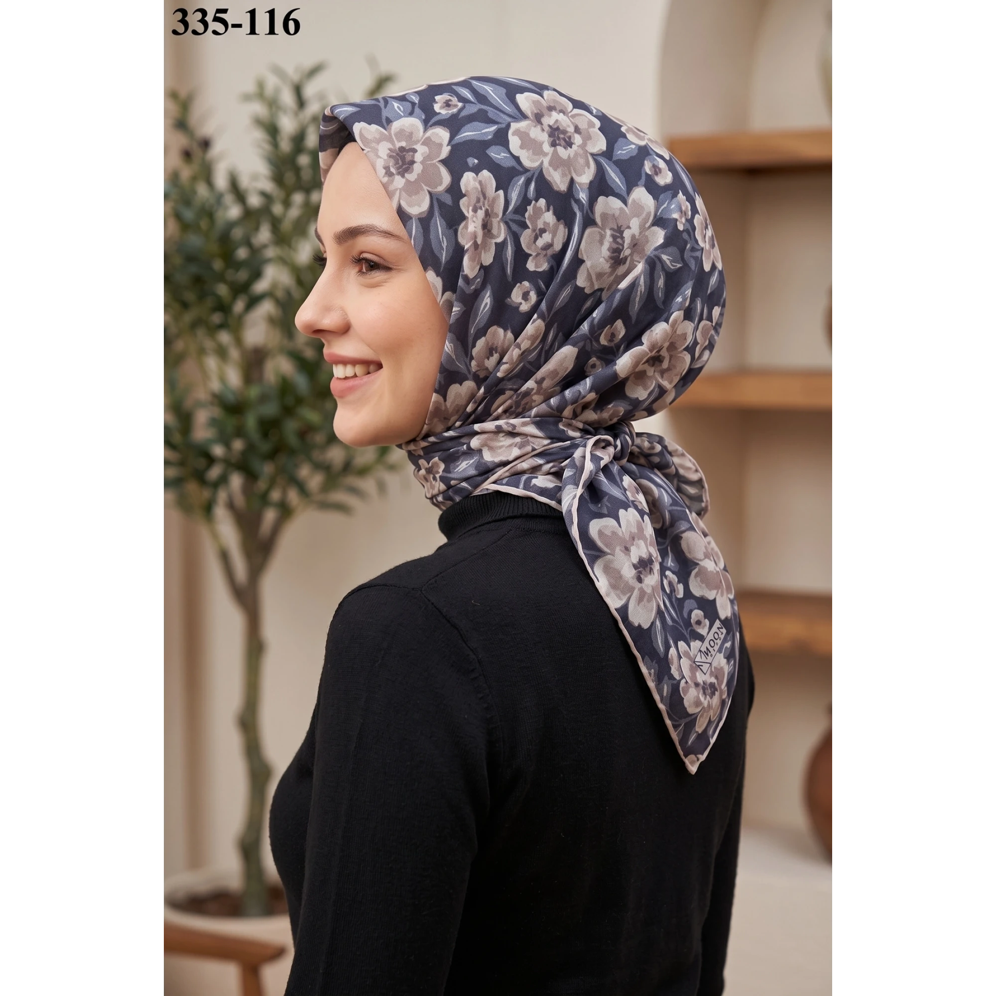 MoonScarf Soft Pamuk Eşarp 335-116