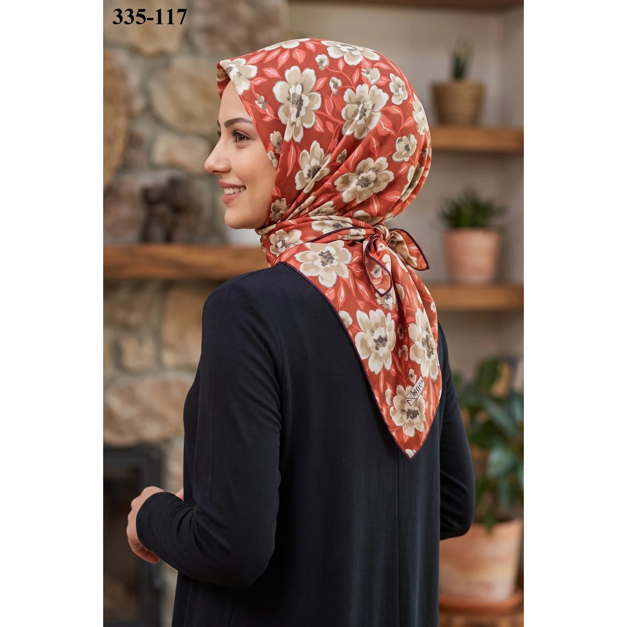 MoonScarf Soft Pamuk Eşarp 335-117