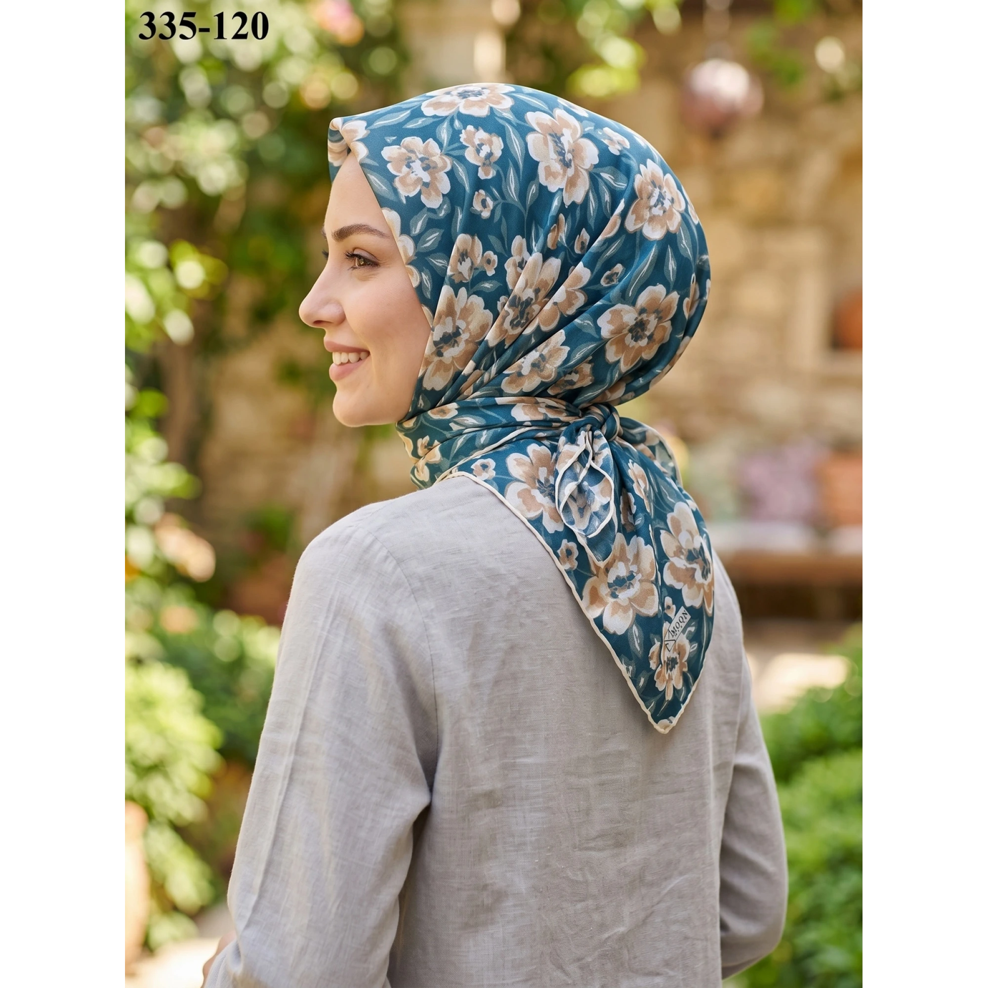 MoonScarf Soft Pamuk Eşarp 335-120