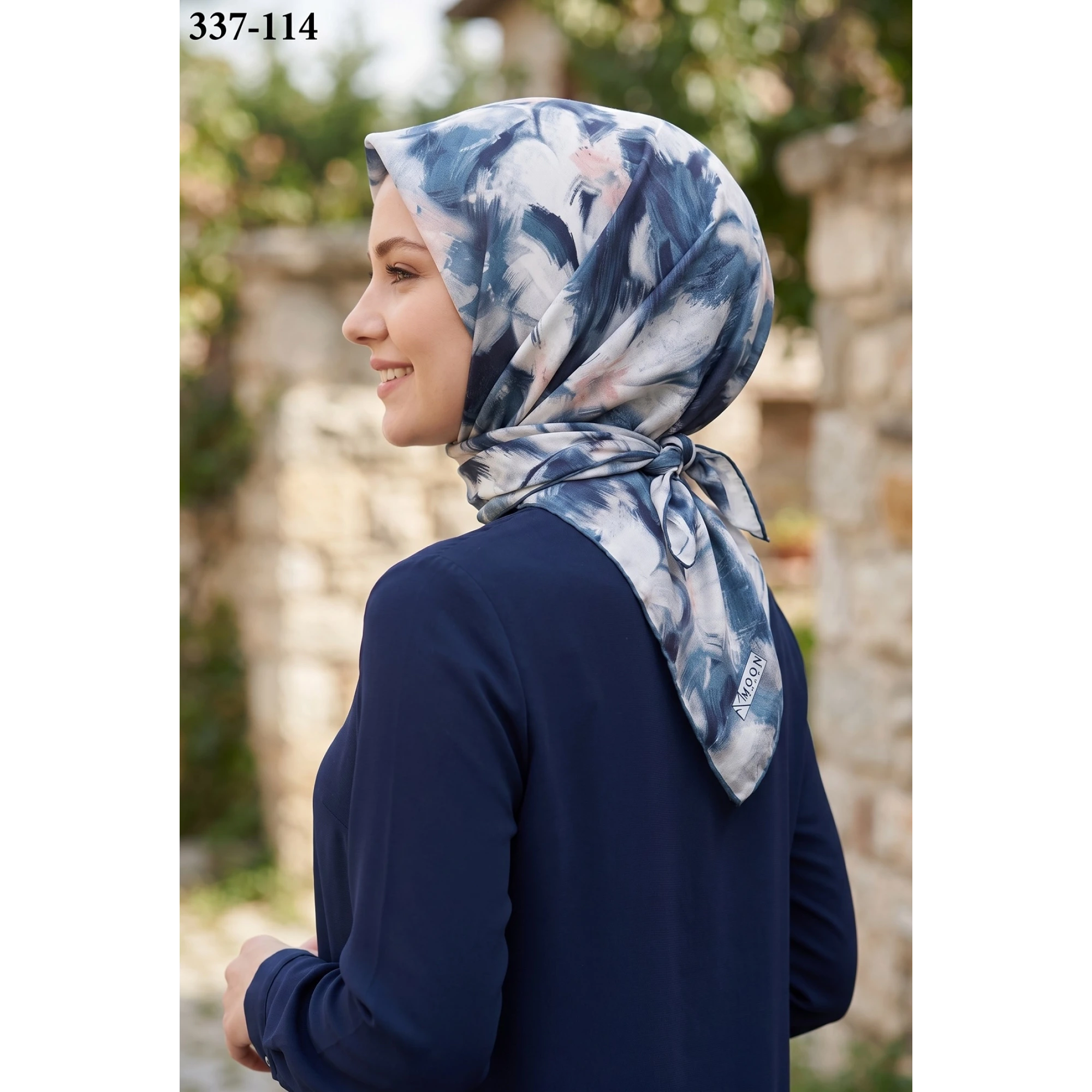 MoonScarf Soft Pamuk Eşarp 337-114