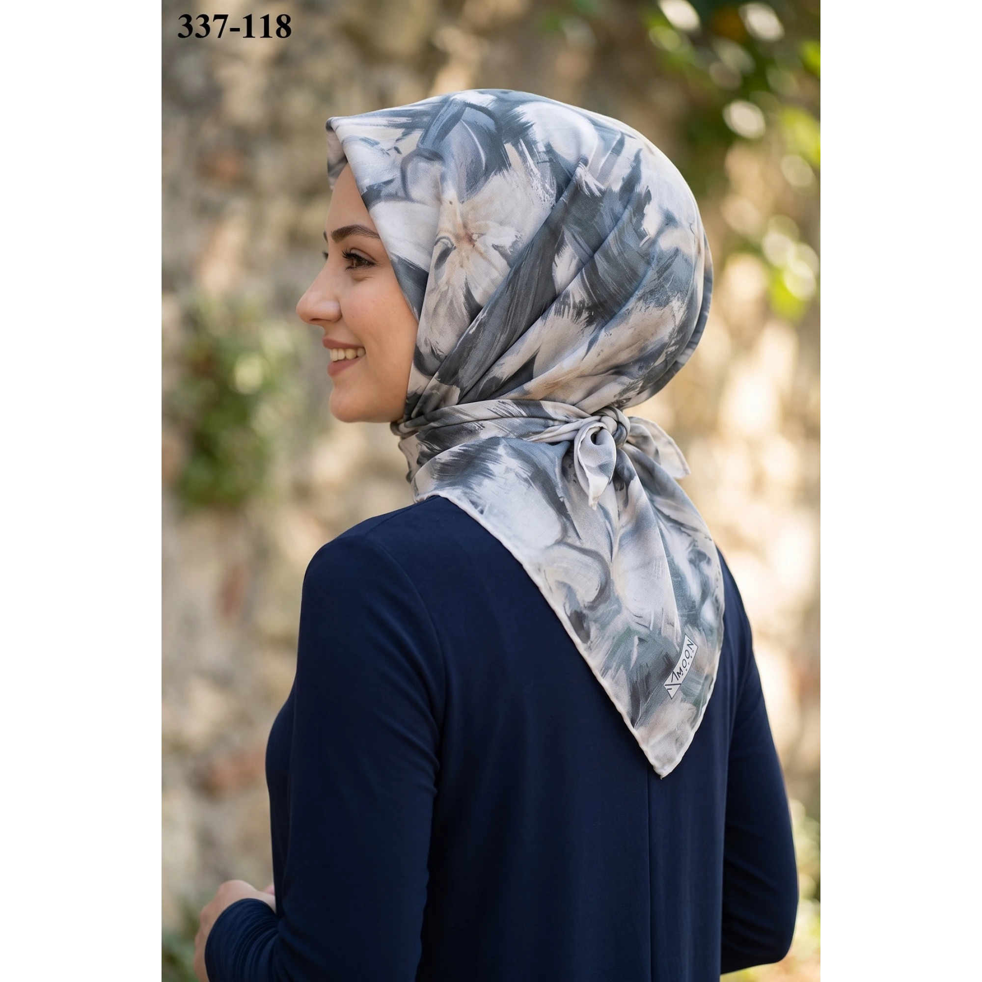 MoonScarf Soft Pamuk Eşarp 337-118