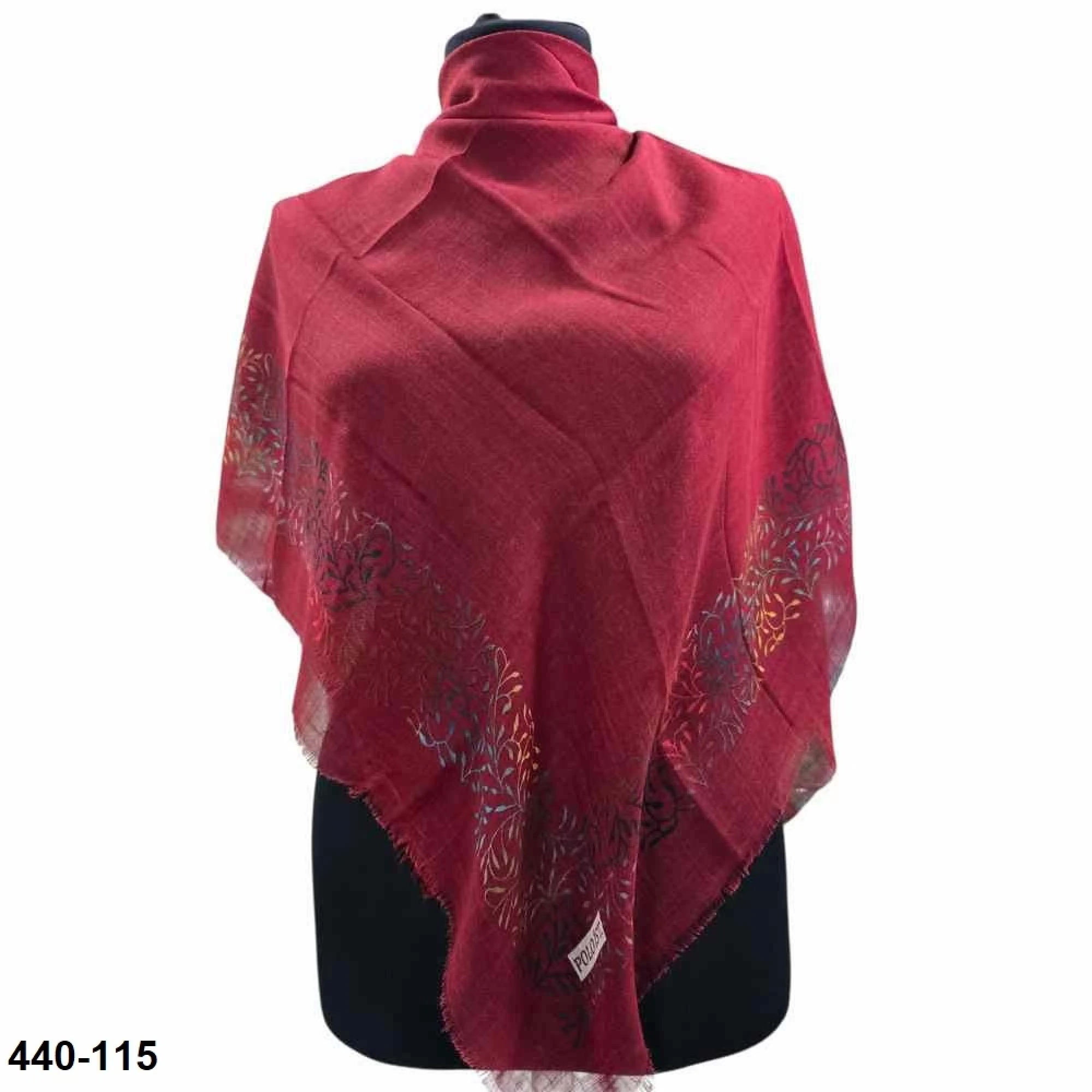 Polo İst Desenli Flamlı Eşarp 440-115