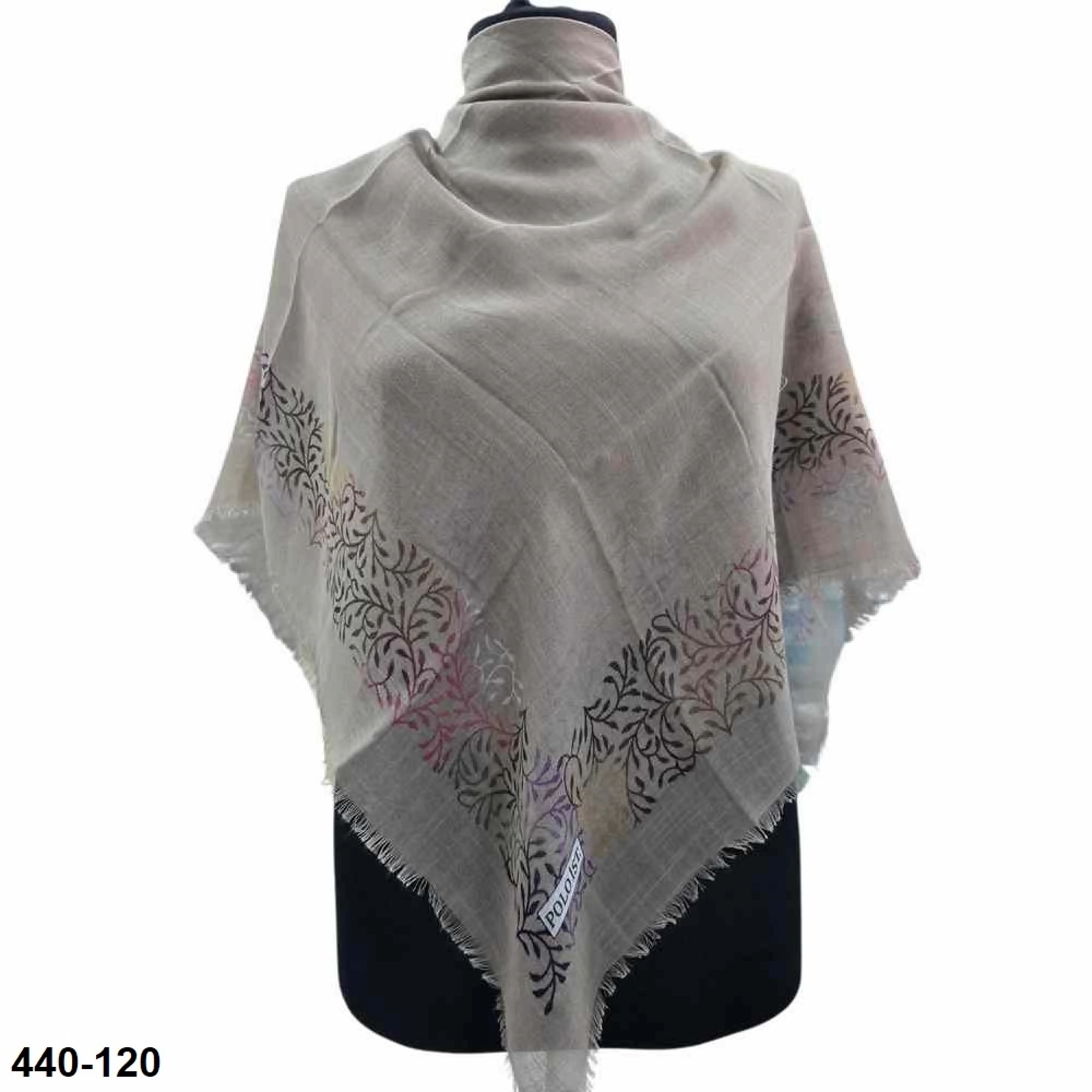 Polo İst Desenli Flamlı Eşarp 440-120