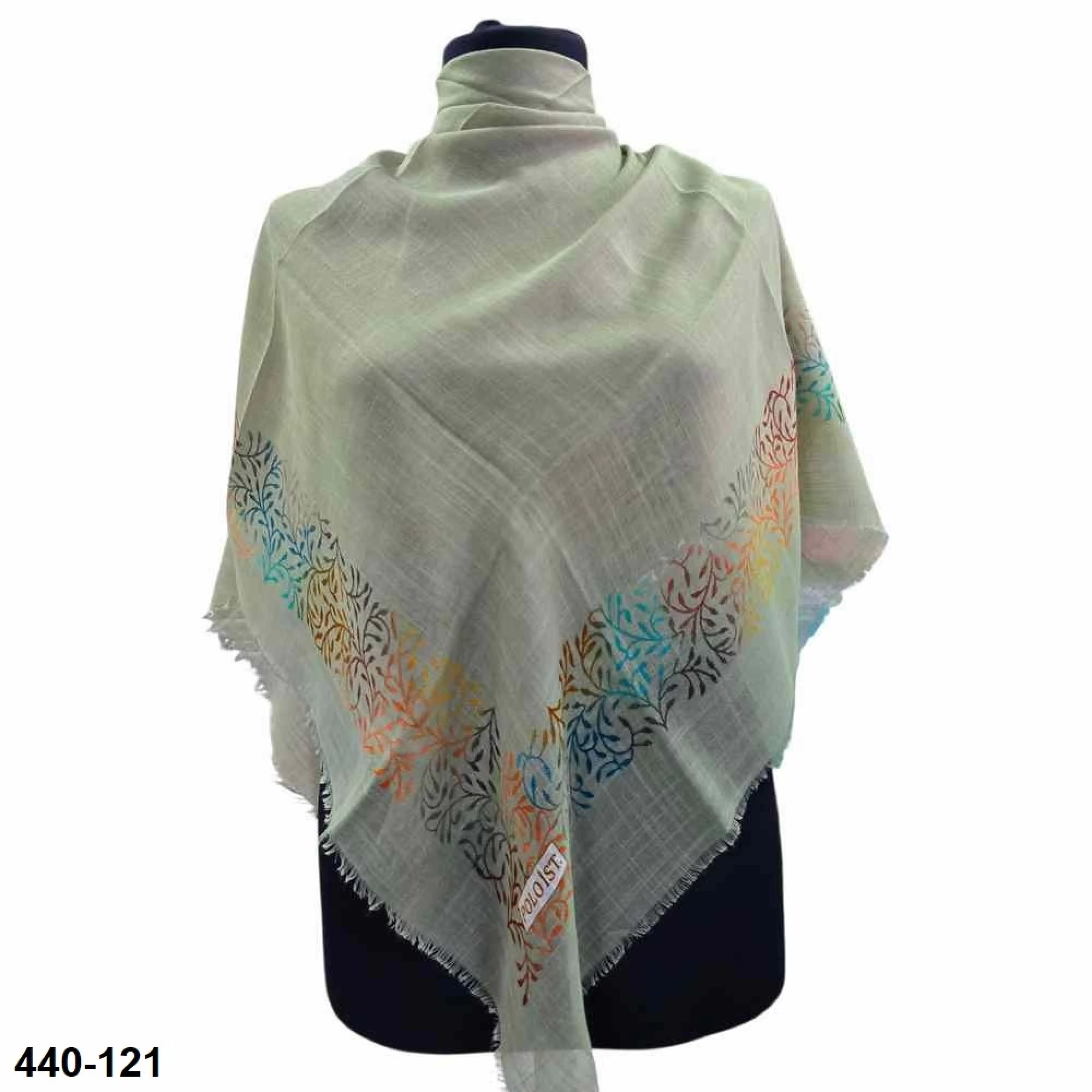 Polo İst Desenli Flamlı Eşarp 440-121