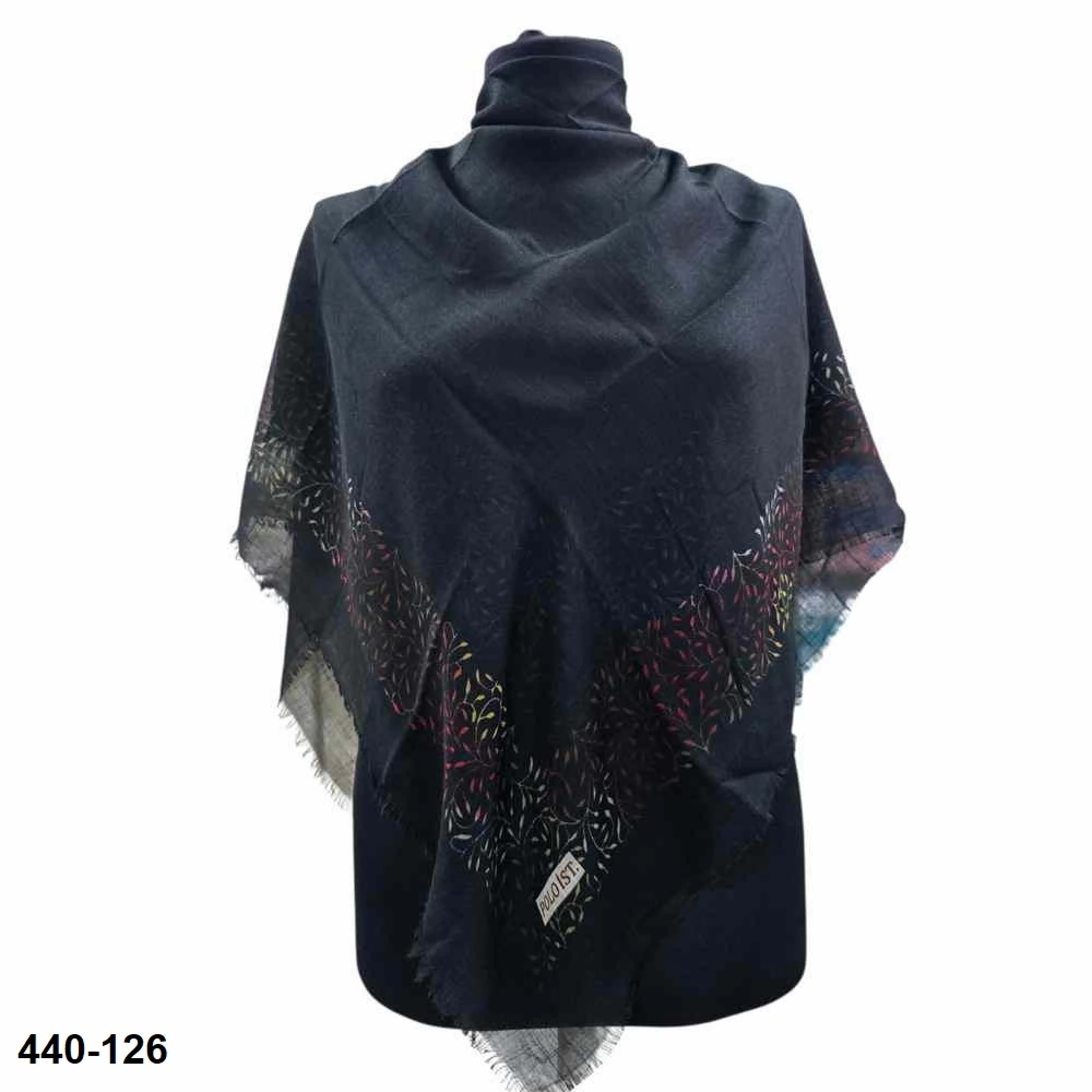 Polo İst Desenli Flamlı Eşarp 440-126
