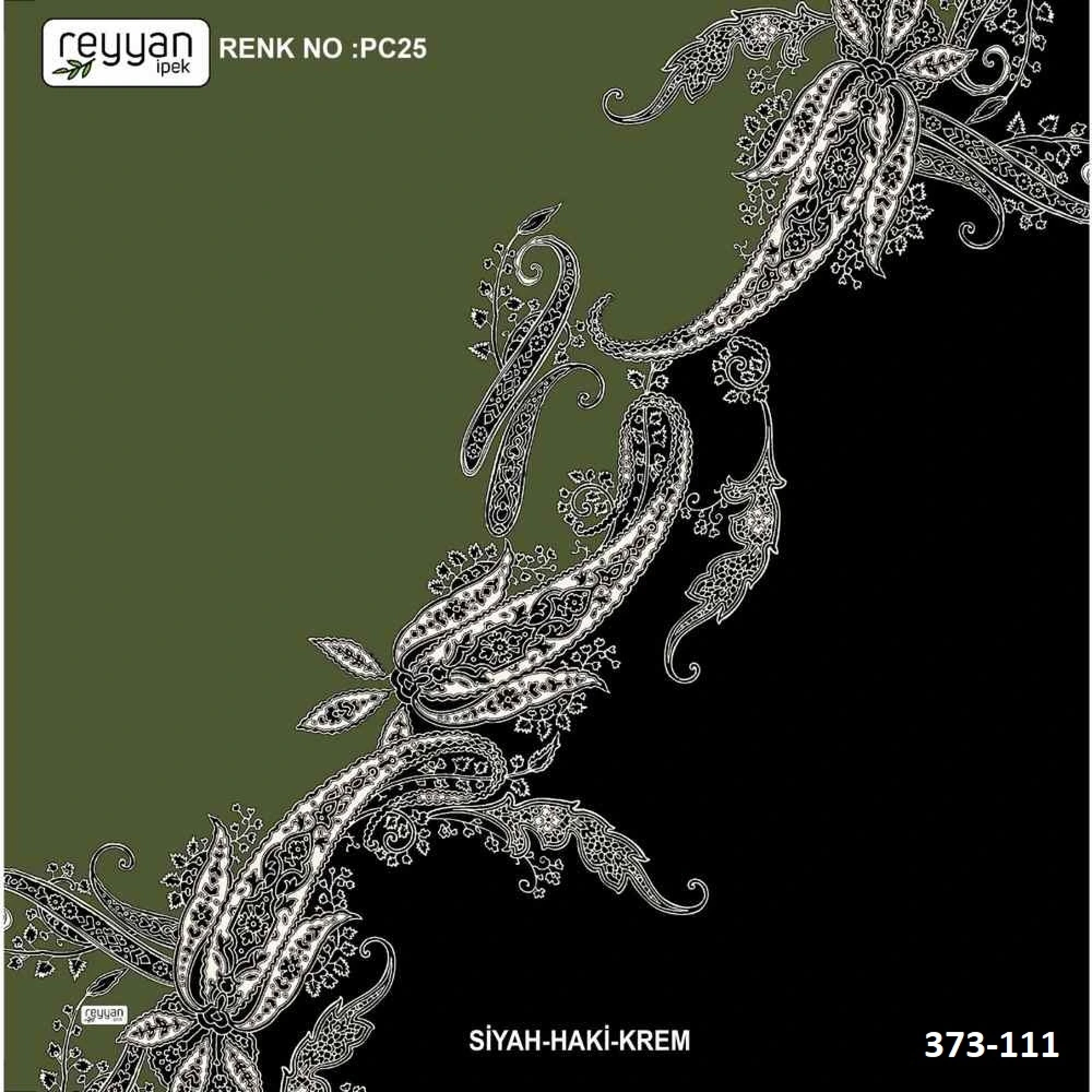 Reyyan İpek Desenli Oyalık Yazma 373-111