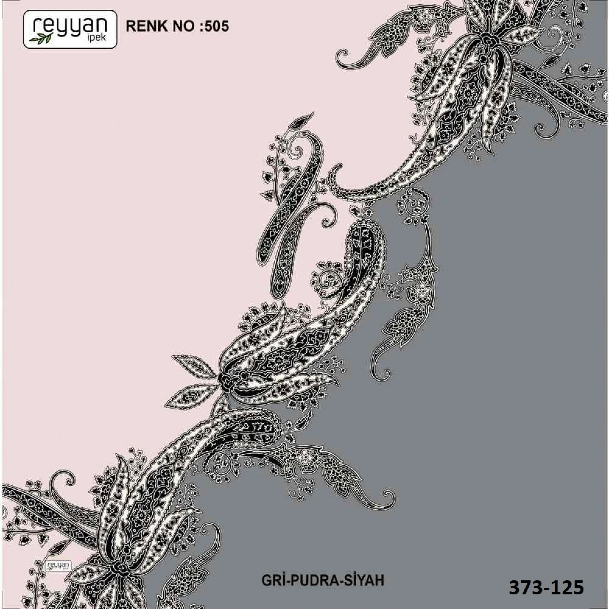 Reyyan İpek Desenli Oyalık Yazma 373-125