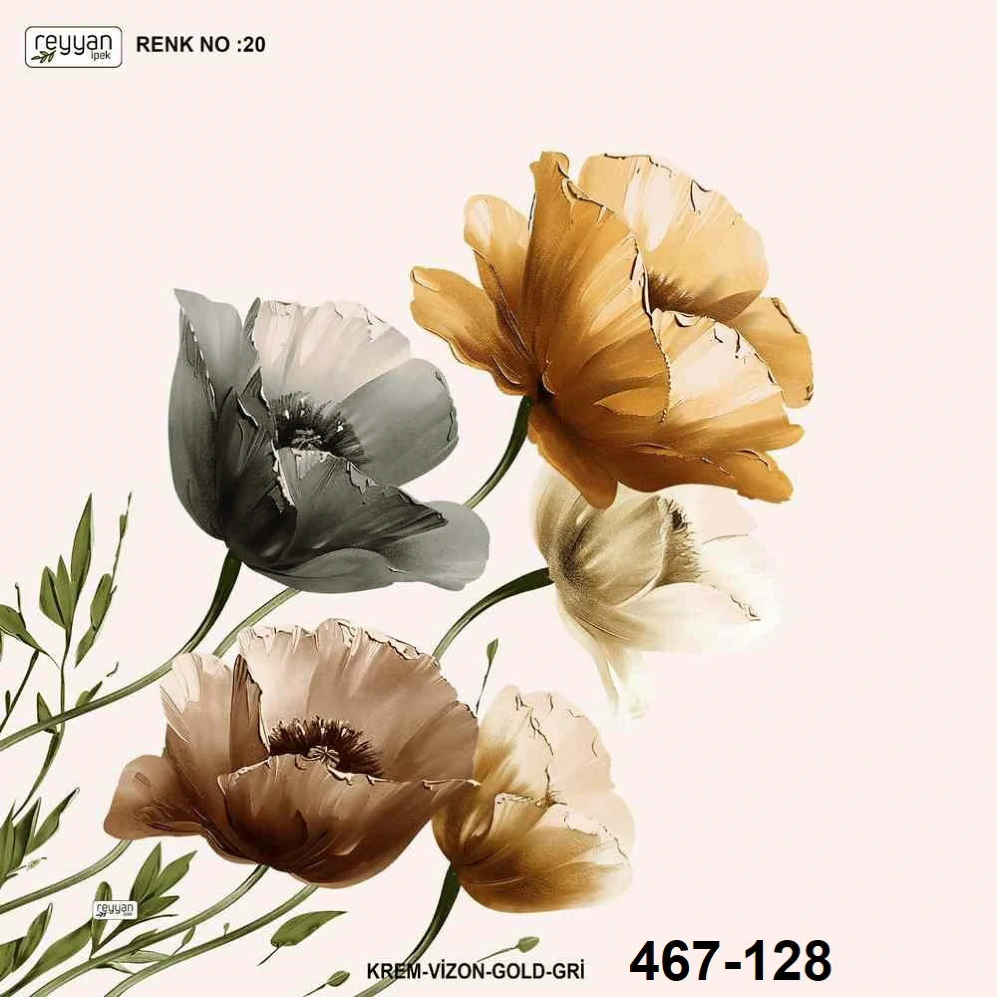 Reyyan İpek Desenli Oyalık Yazma 467-128