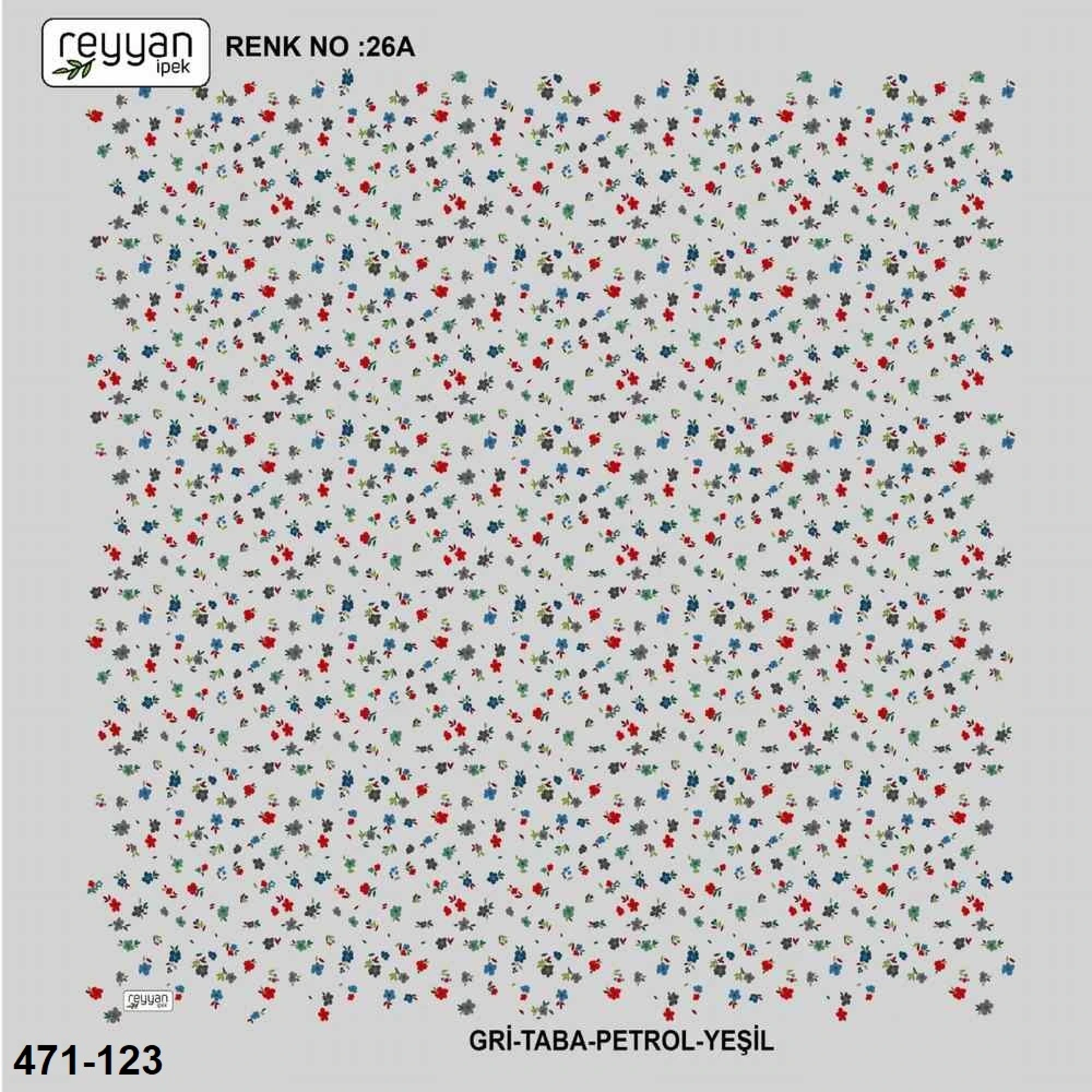 Reyyan İpek Desenli Oyalık Yazma 471-123