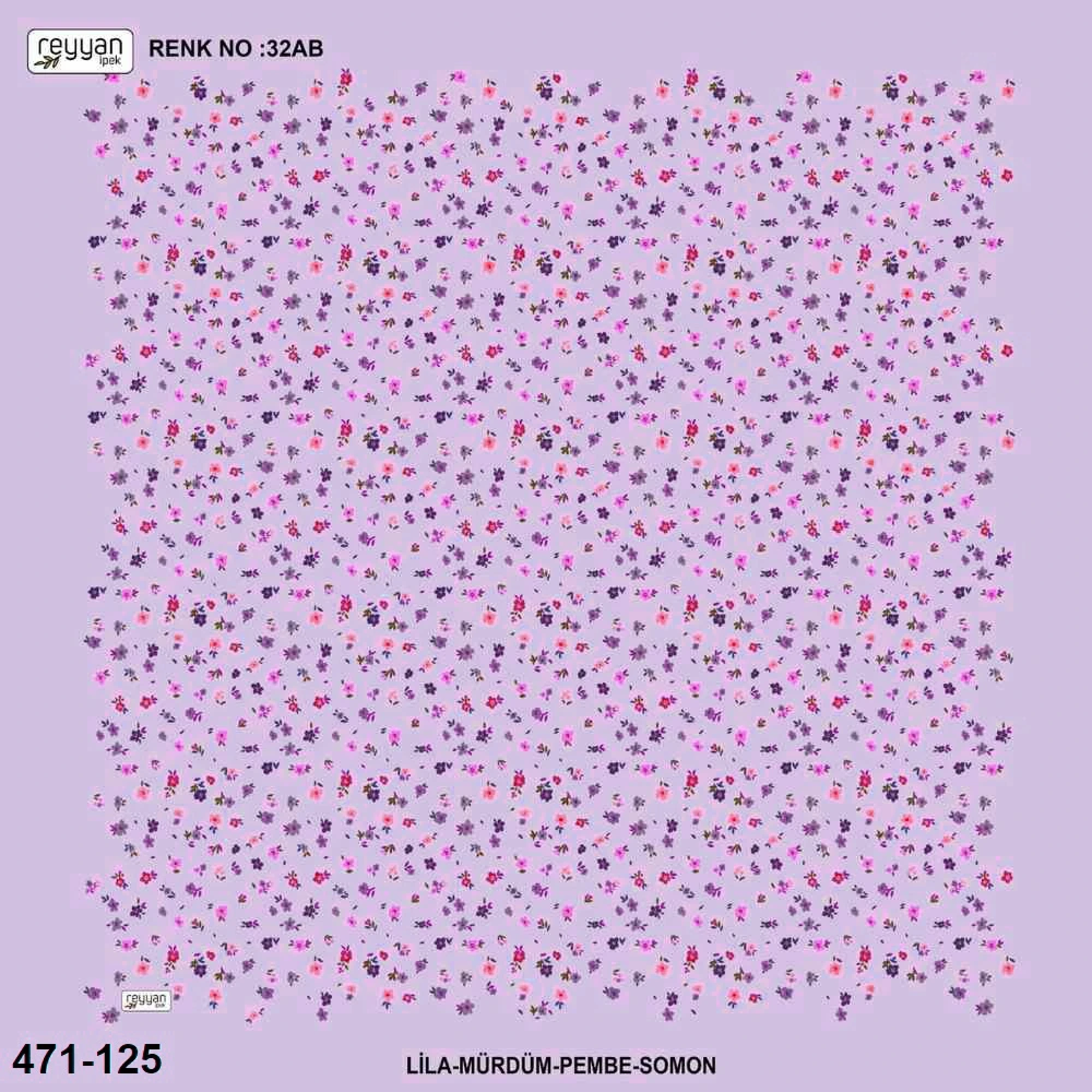 Reyyan İpek Desenli Oyalık Yazma 471-125