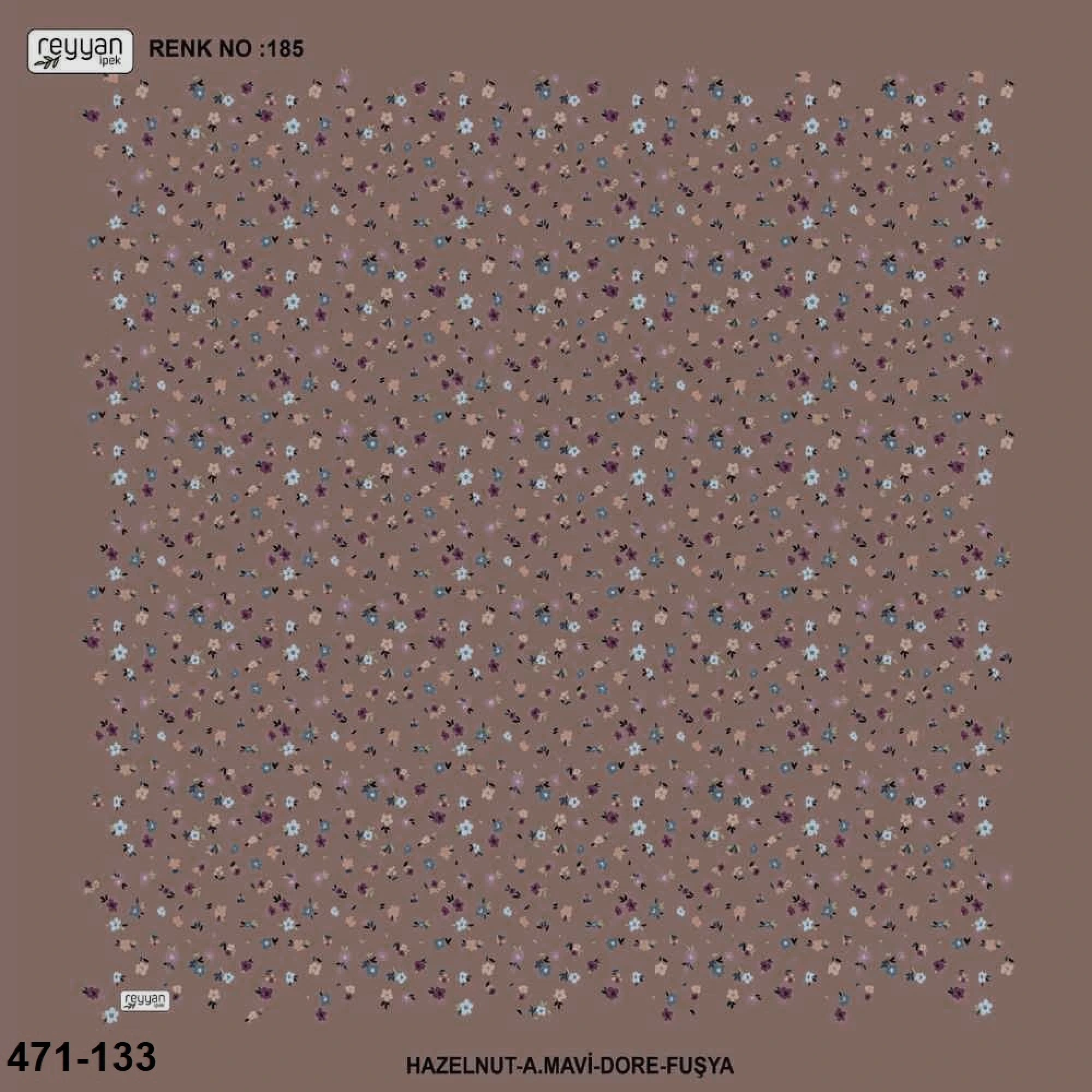 Reyyan İpek Desenli Oyalık Yazma 471-133