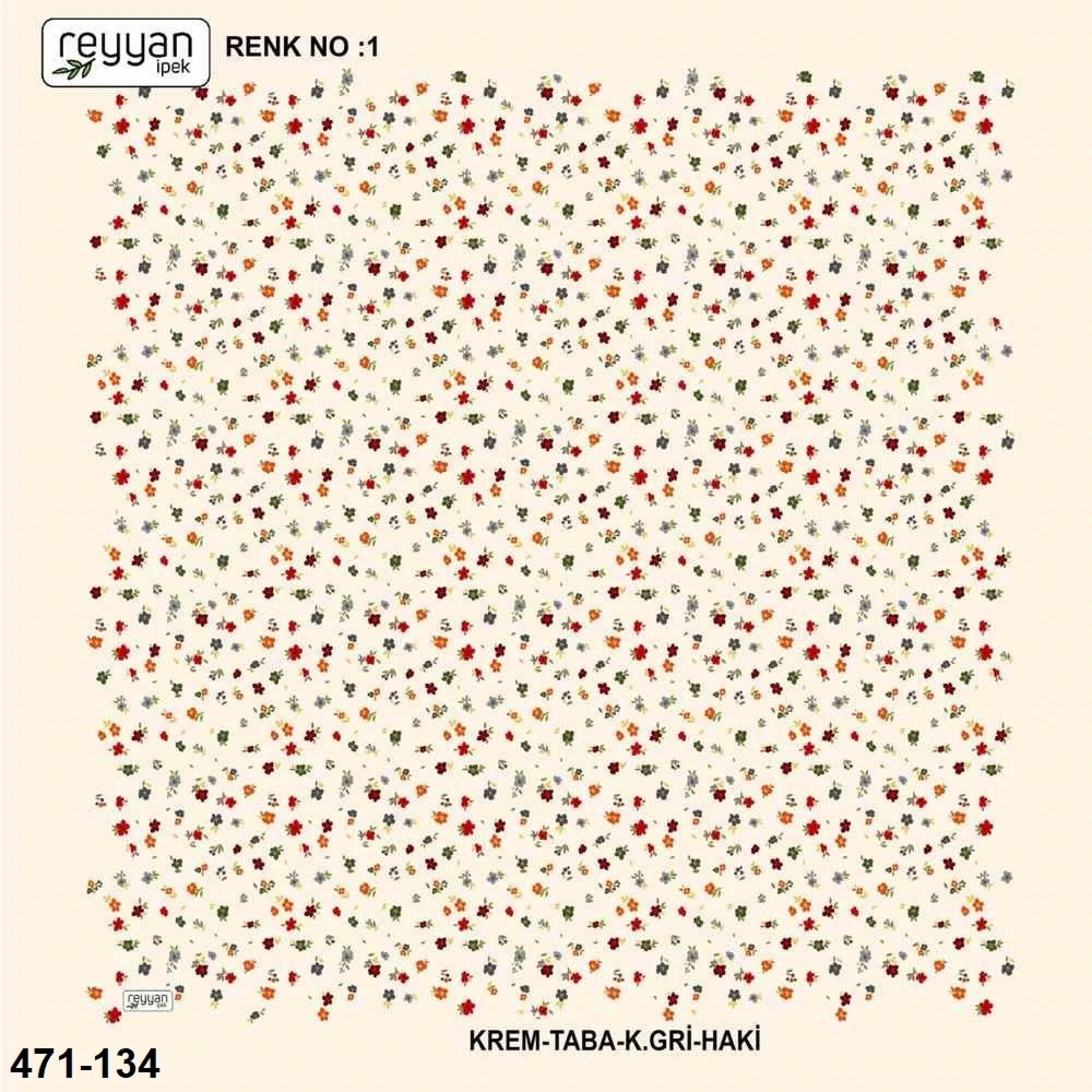 Reyyan İpek Desenli Oyalık Yazma 471-134