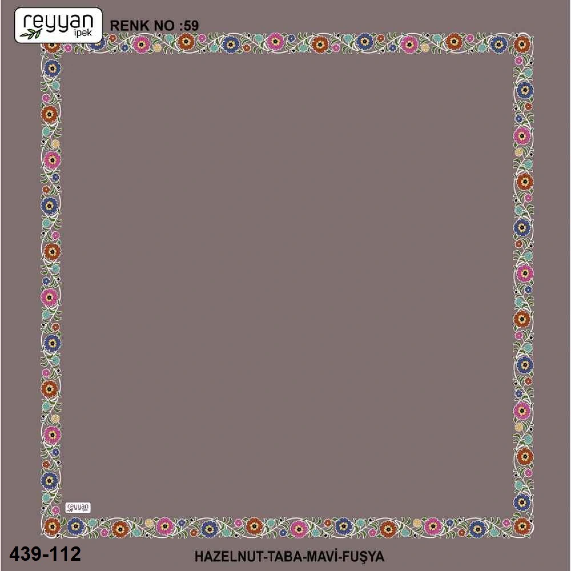 Reyyan İpek İçi Boş Desenli Oyalık Yazma 439-112