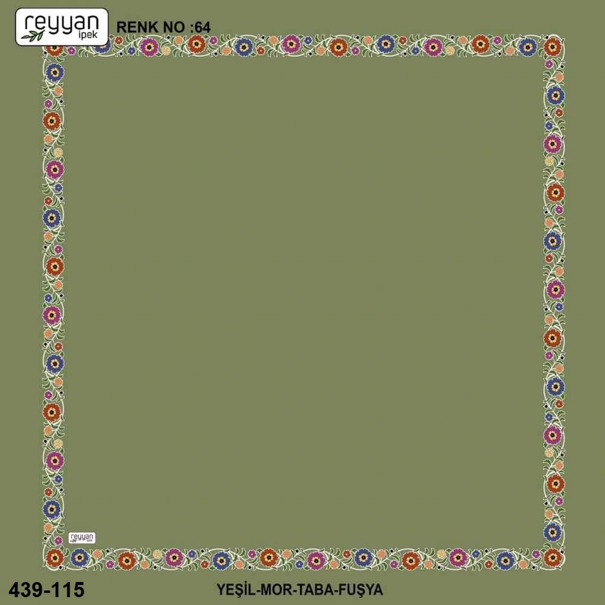 Reyyan İpek İçi Boş Desenli Oyalık Yazma 439-115