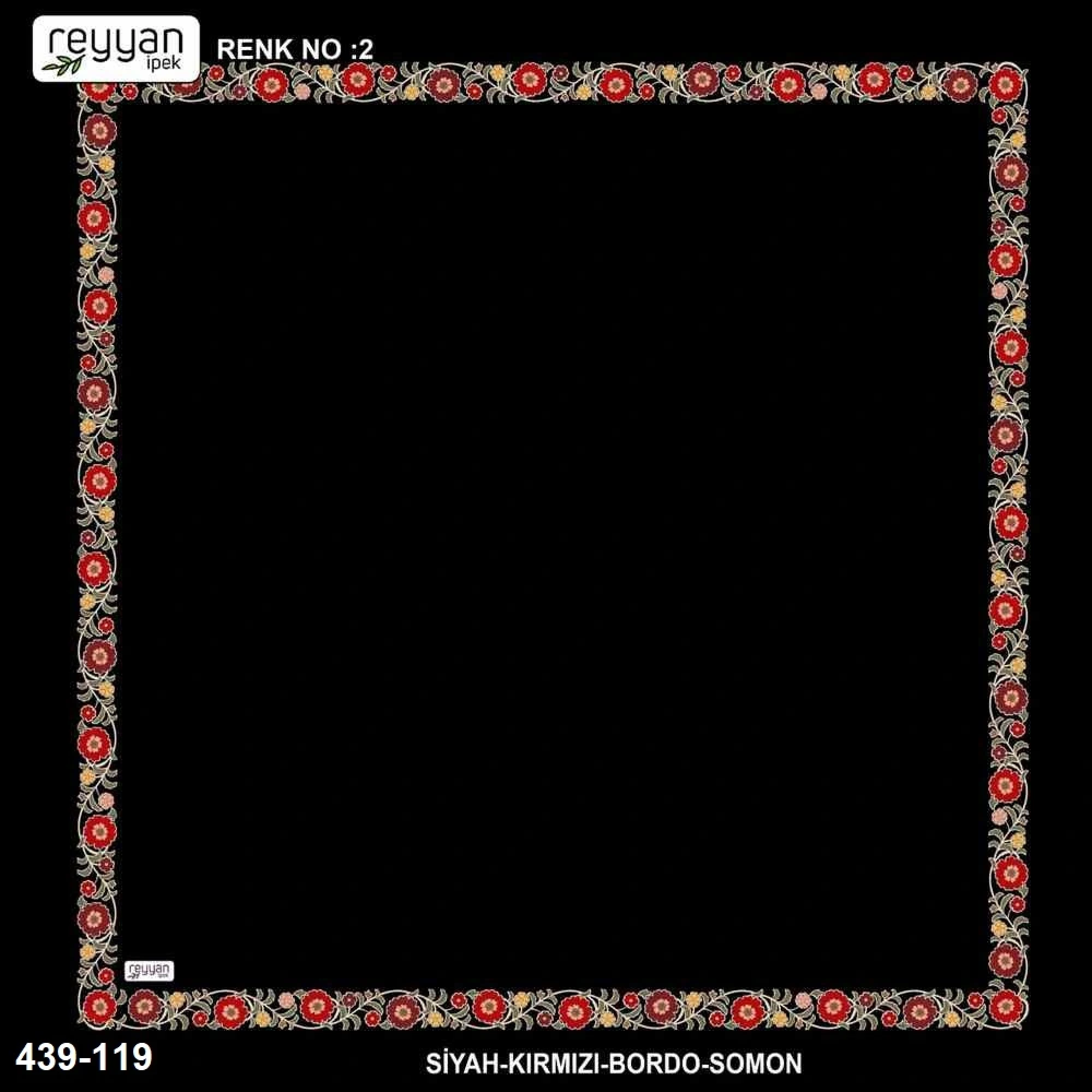 Reyyan İpek İçi Boş Desenli Oyalık Yazma 439-119