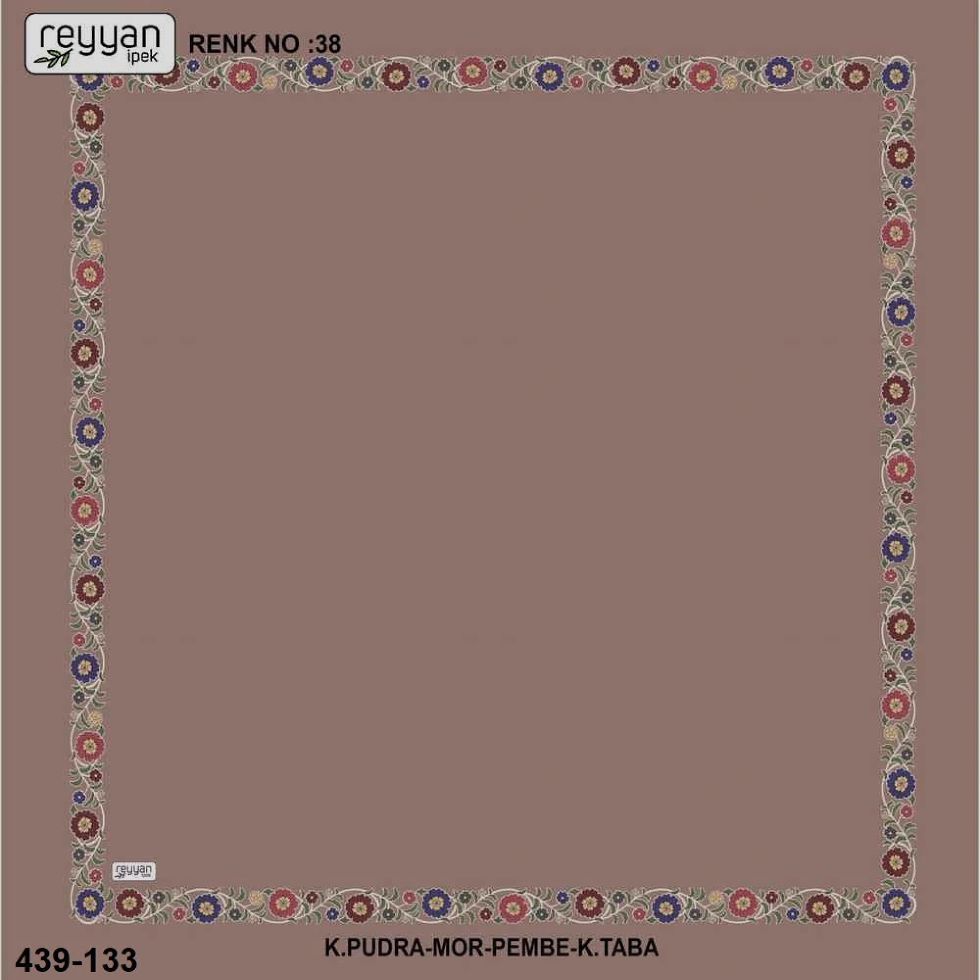 Reyyan İpek İçi Boş Desenli Oyalık Yazma 439-133