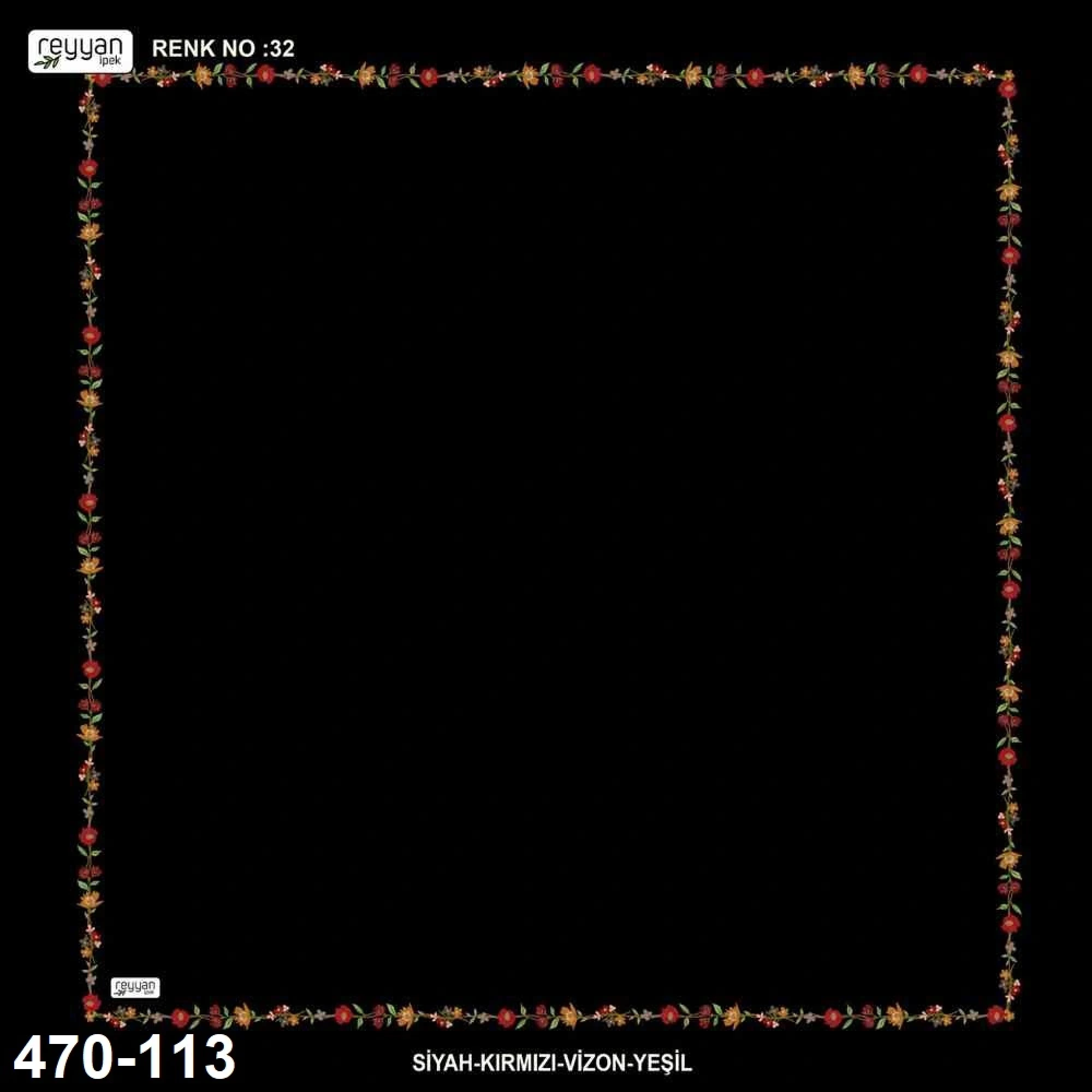 Reyyan İpek İçi Boş Desenli Oyalık Yazma 470-113