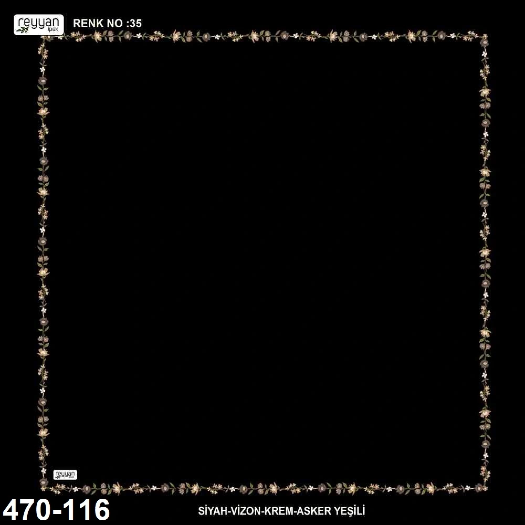Reyyan İpek İçi Boş Desenli Oyalık Yazma 470-116