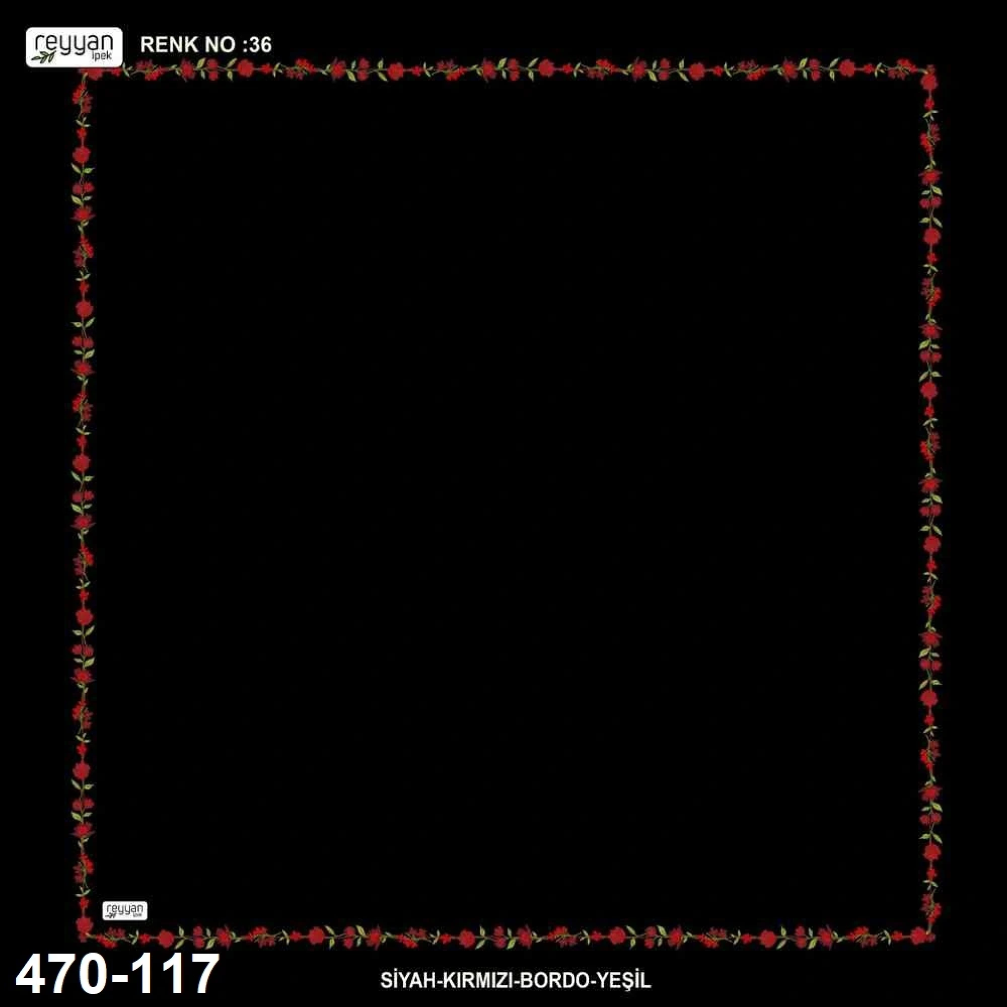 Reyyan İpek İçi Boş Desenli Oyalık Yazma 470-117