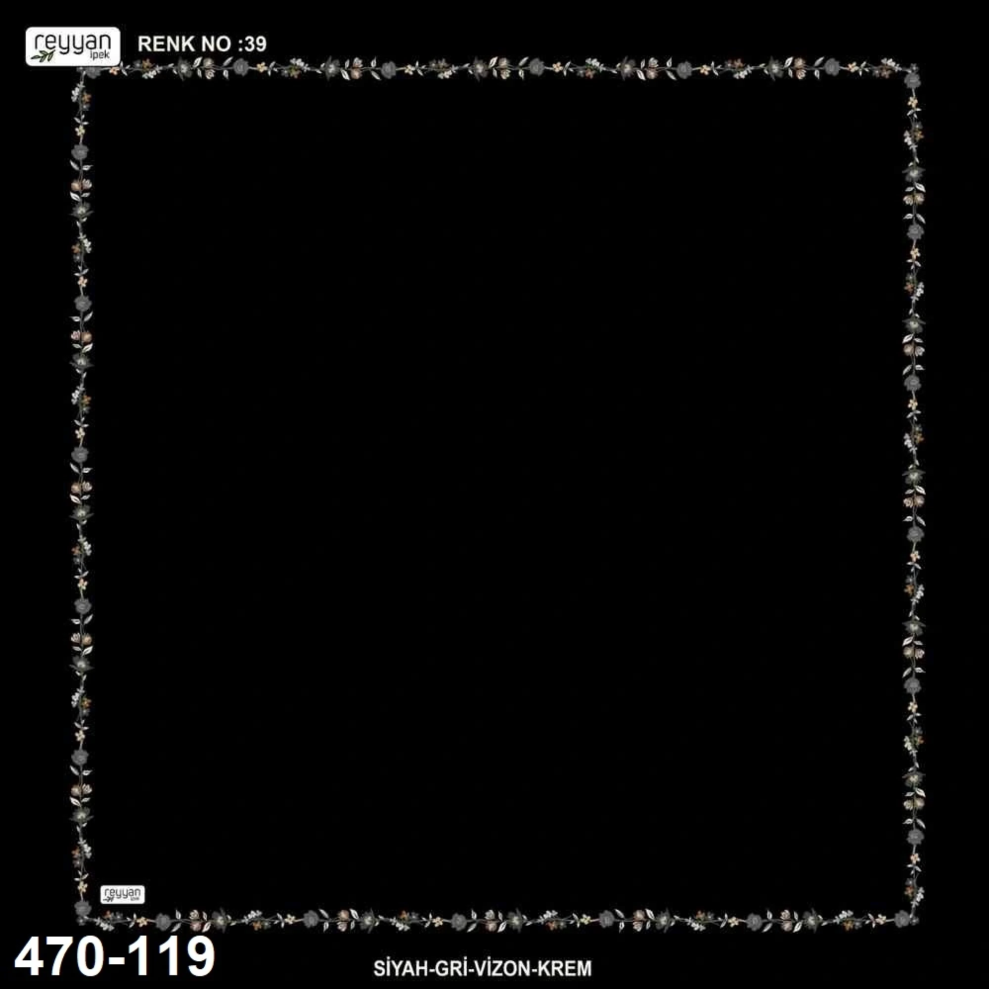 Reyyan İpek İçi Boş Desenli Oyalık Yazma 470-119