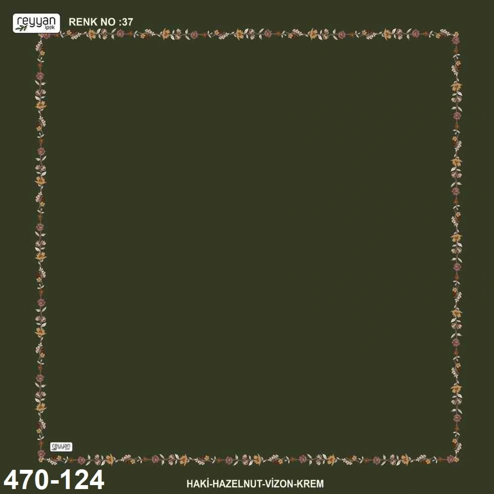 Reyyan İpek İçi Boş Desenli Oyalık Yazma 470-124