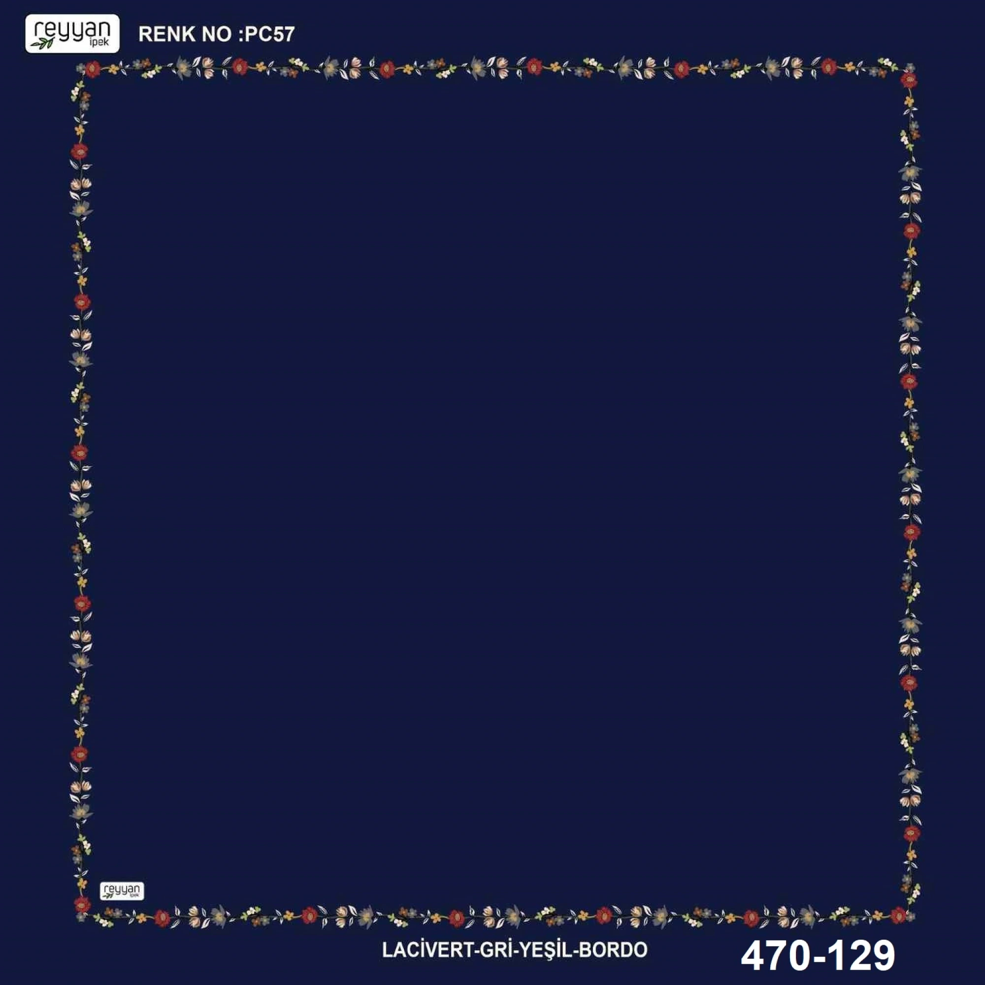 Reyyan İpek İçi Boş Desenli Oyalık Yazma 470-129
