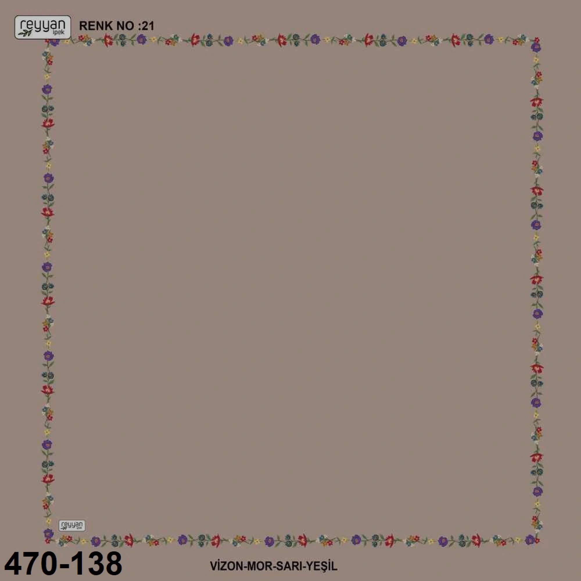 Reyyan İpek İçi Boş Desenli Oyalık Yazma 470-138