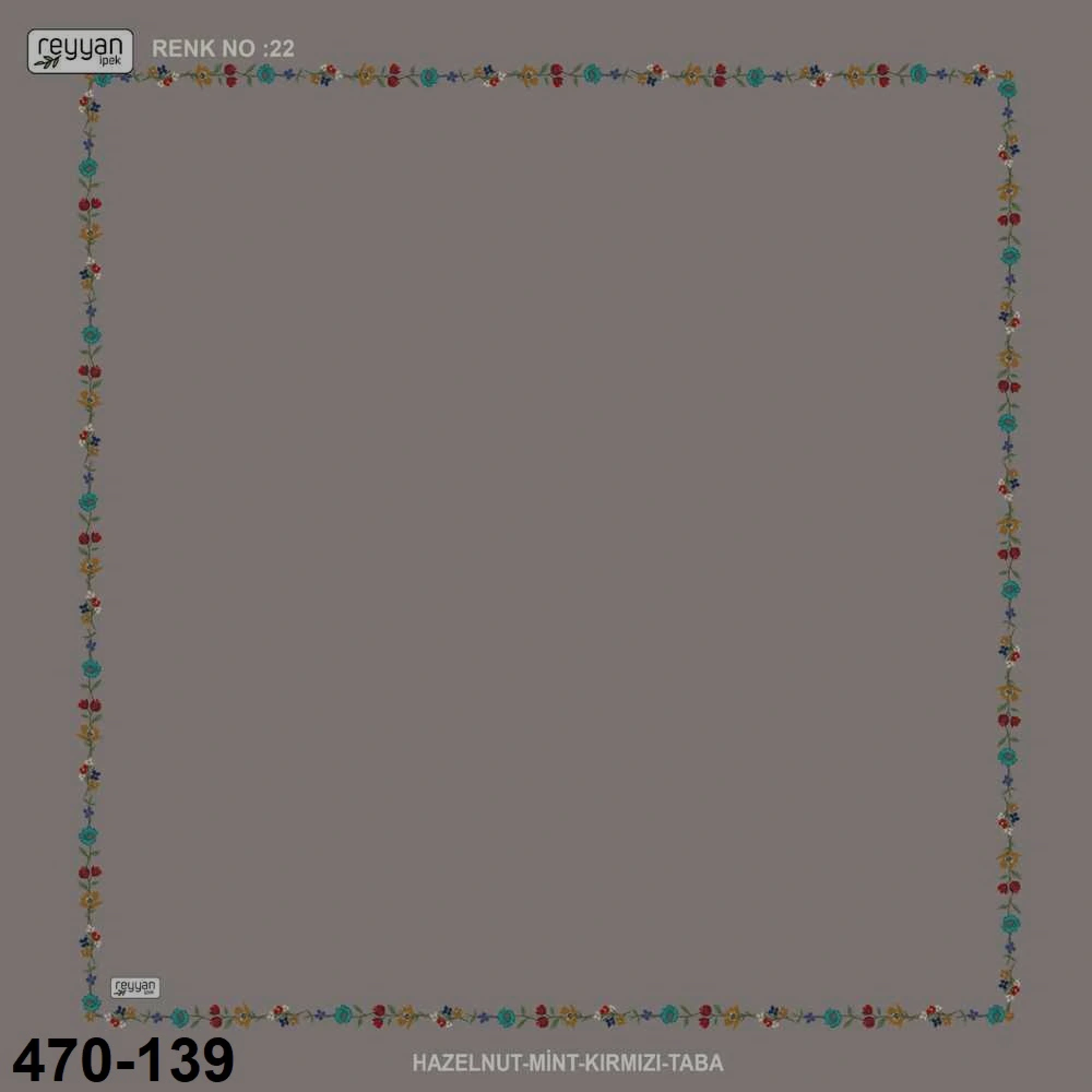 Reyyan İpek İçi Boş Desenli Oyalık Yazma 470-139